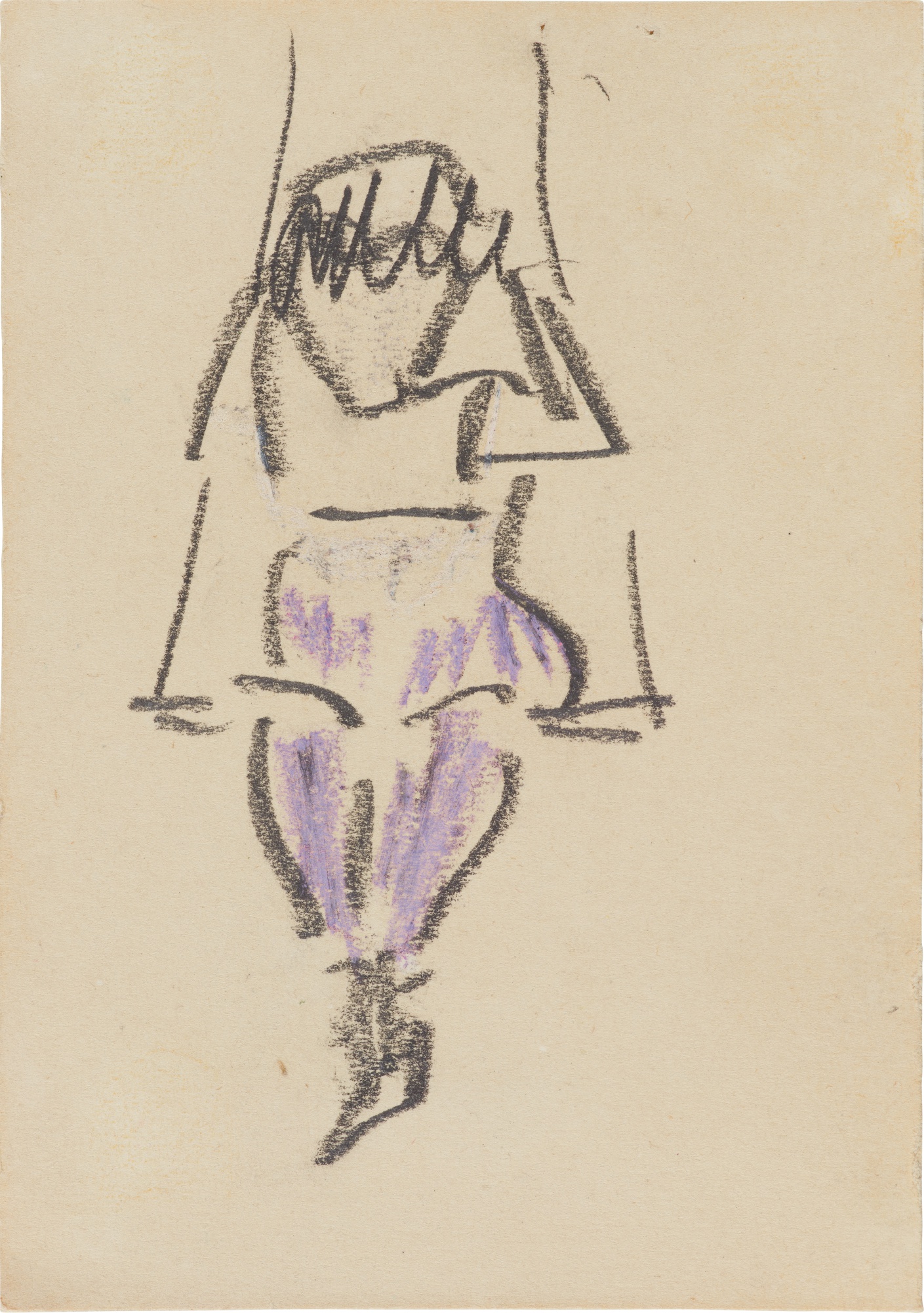 Artistin auf der Schaukel