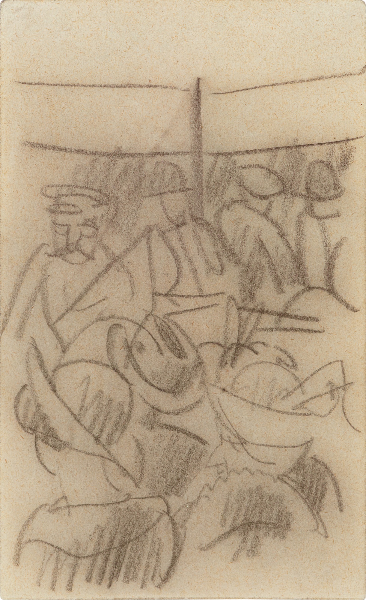 August Macke — Leute auf dem Markt