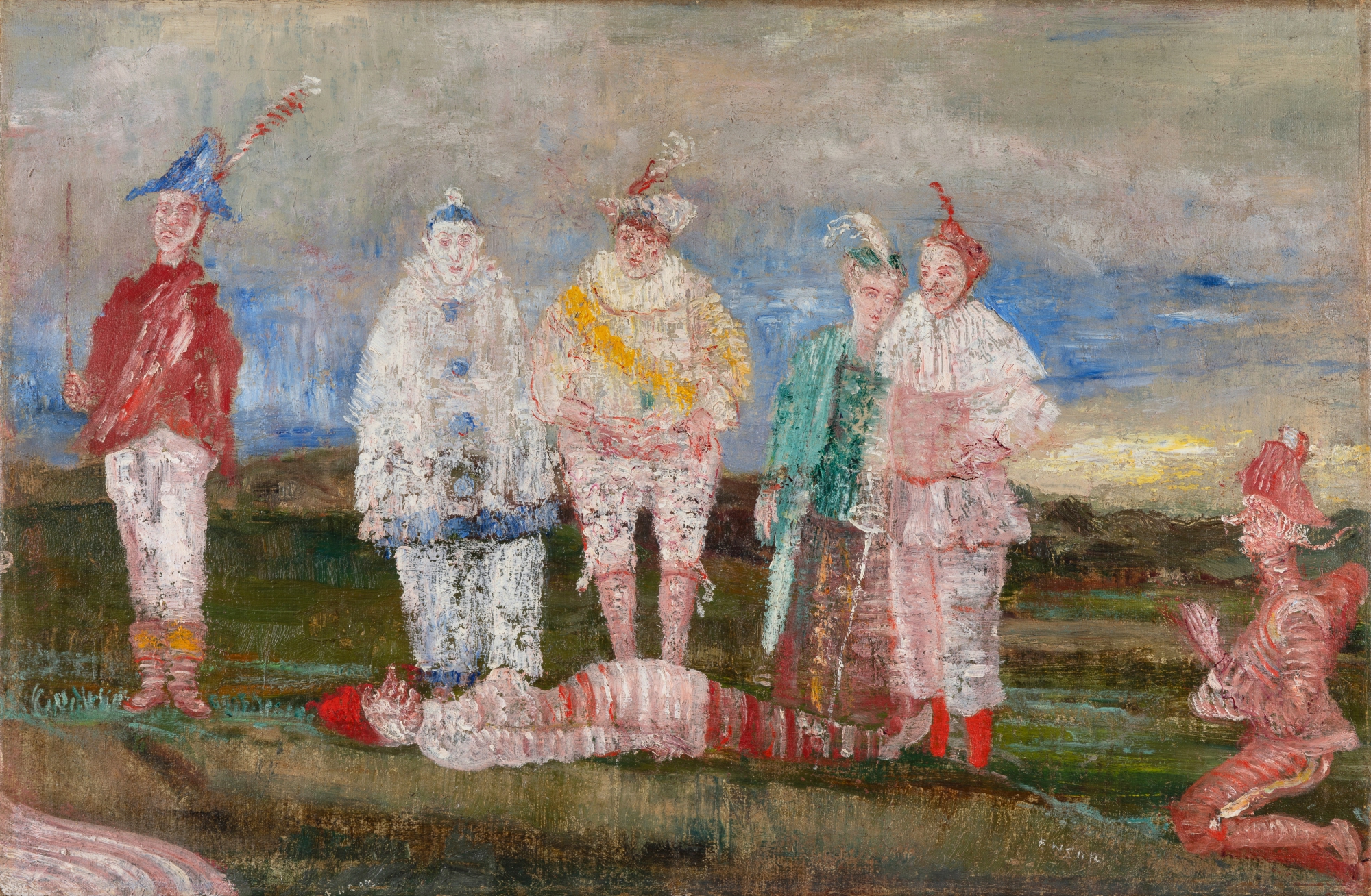 James Ensor — Duel de masques