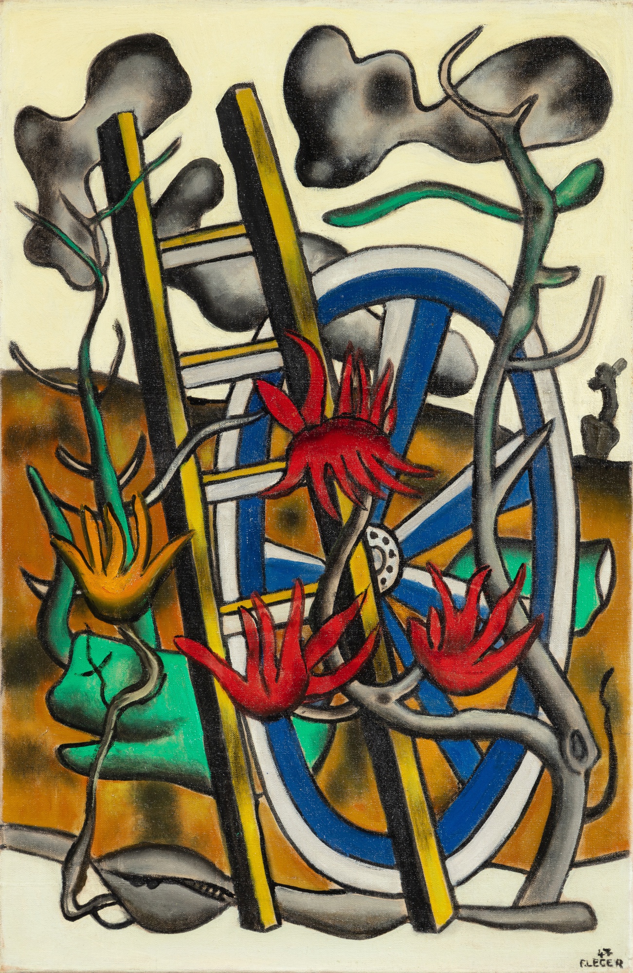 Fernand Léger — La Roue et l'échelle