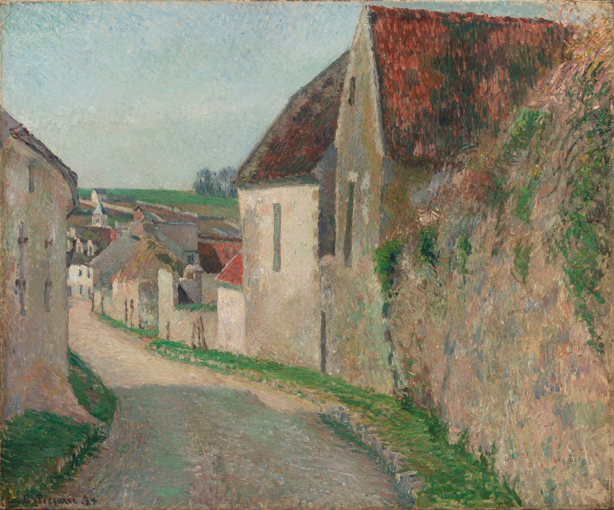 Camille Pissarro — Route d’Ennery à Osny
