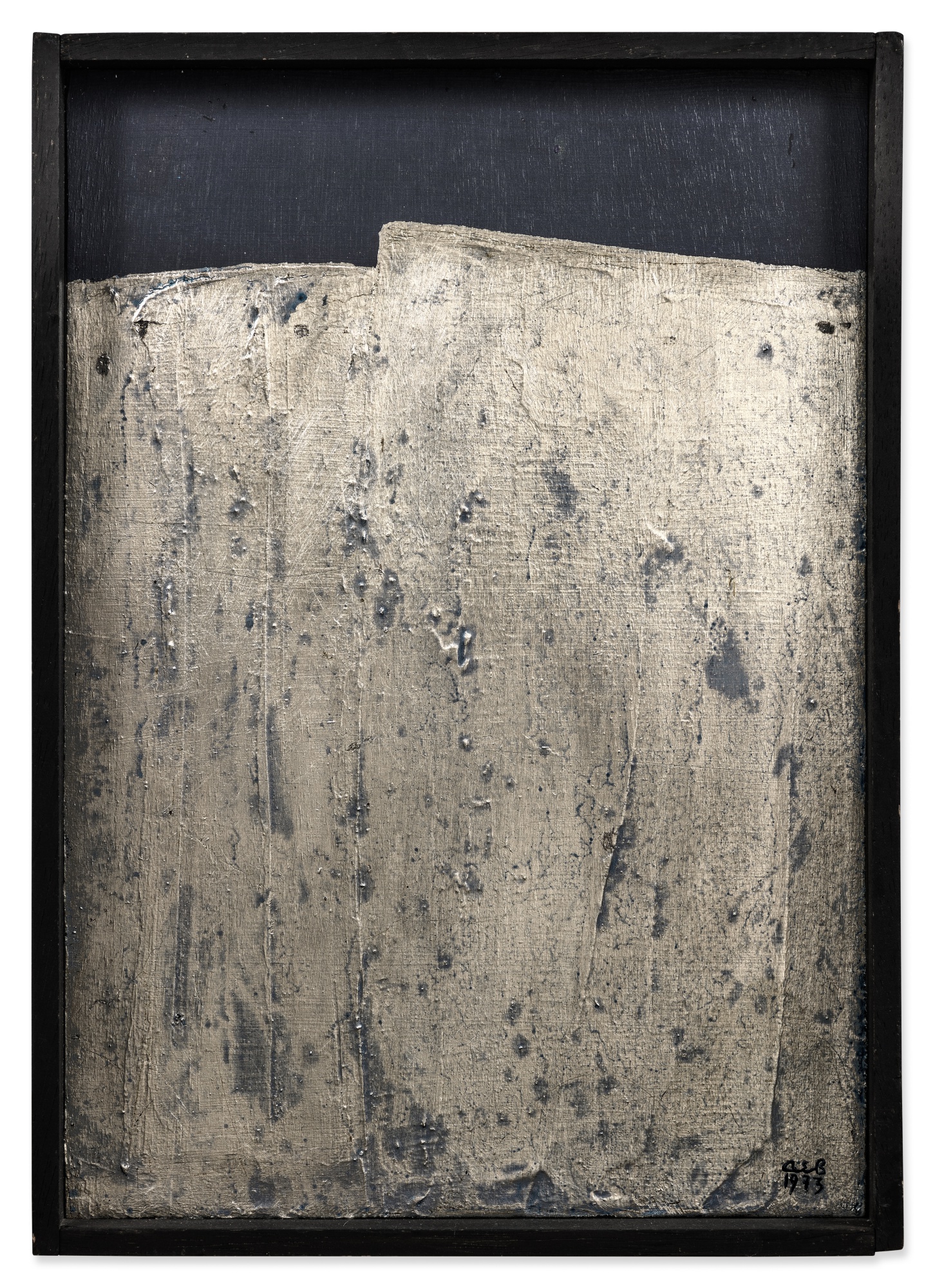 N°3-1973 Petite falaise bleu clair