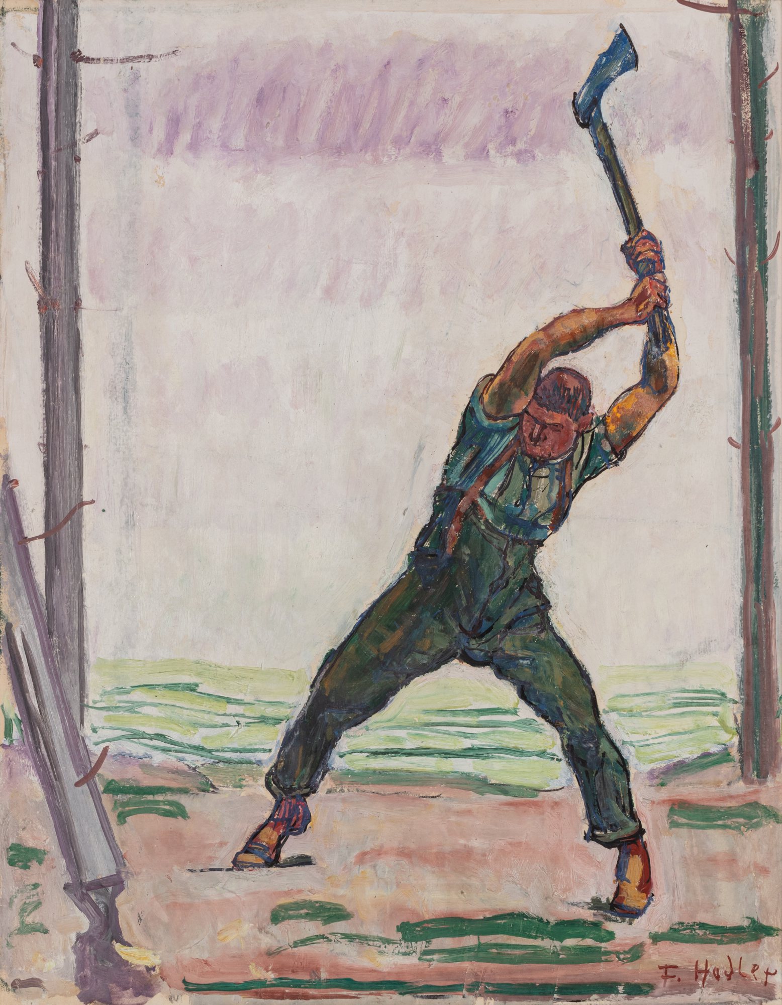 Ferdinand Hodler — Der Holzfäller