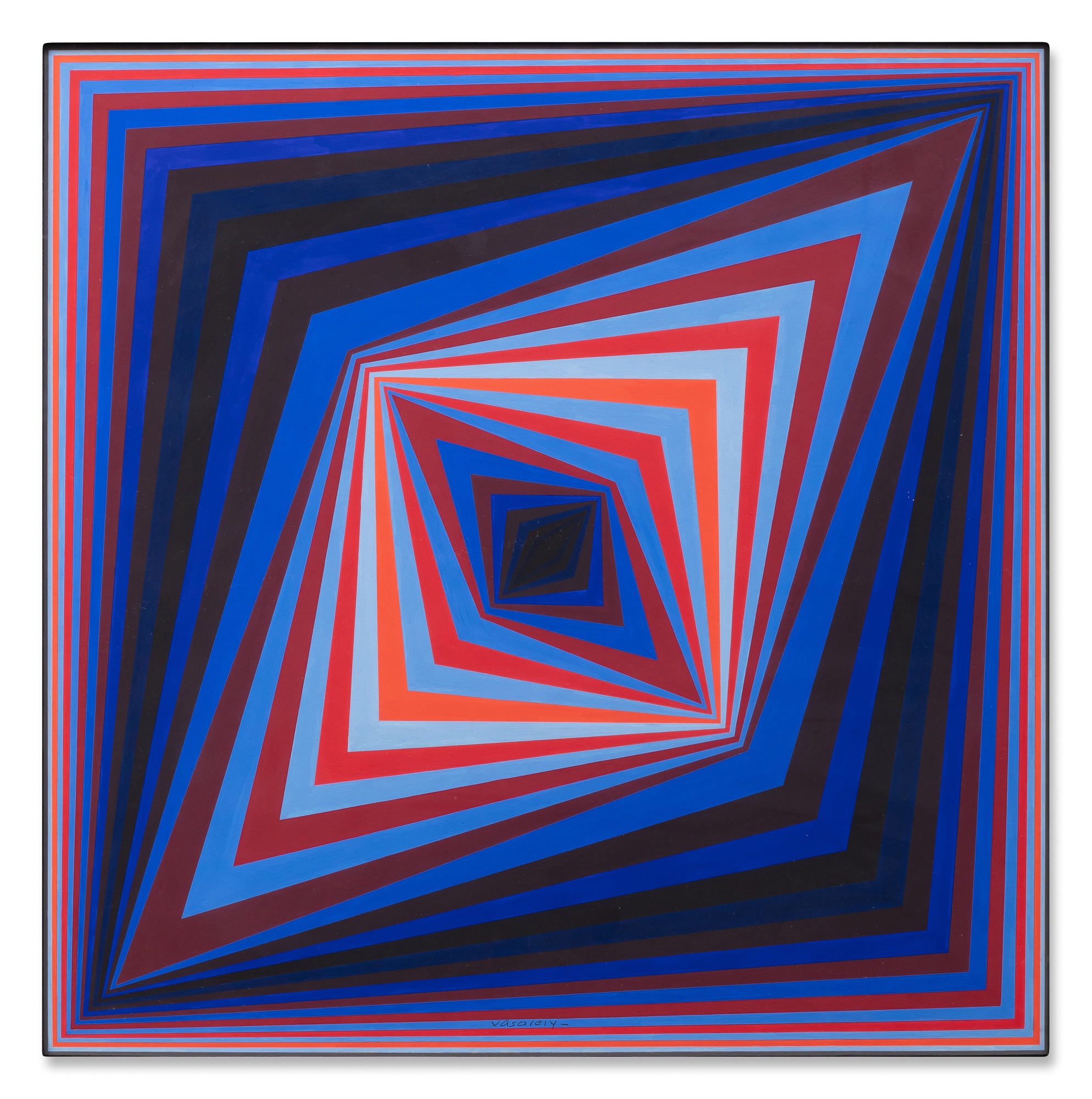Victor Vasarely — Rhombus N°2070
