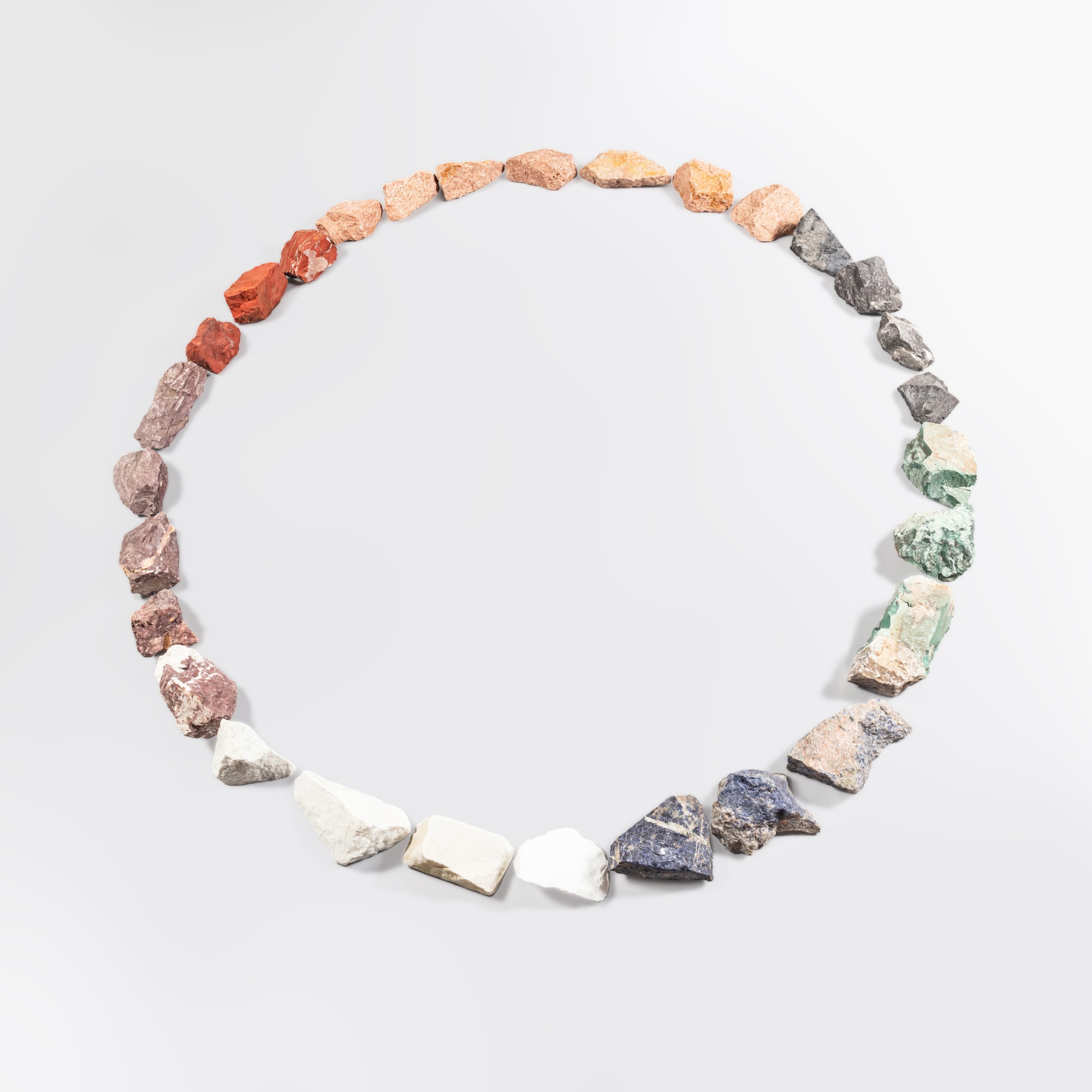 Richard Long — Colour stone ring