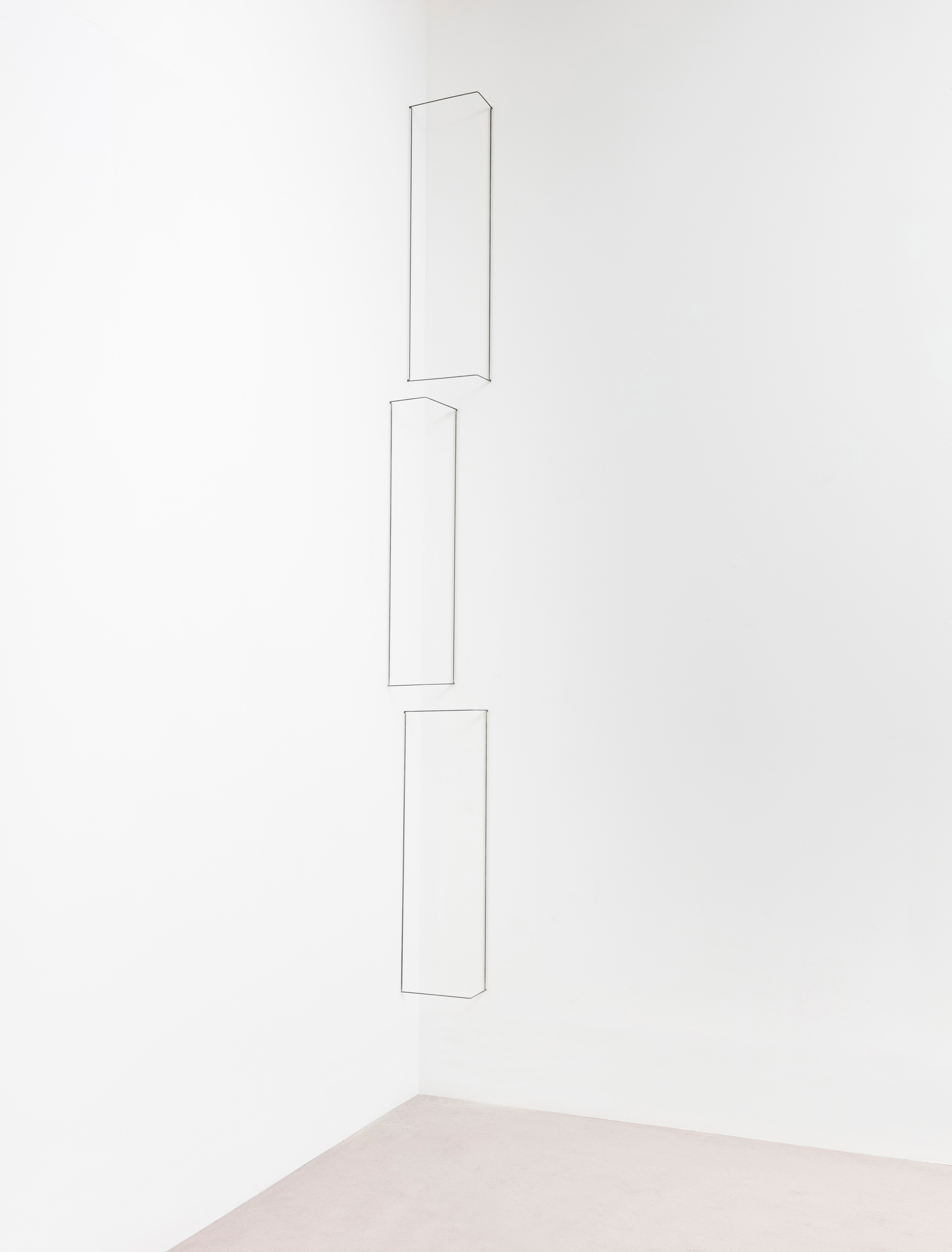 Fred Sandback — Untitled (RLR of A Series of Eight Sculptures)