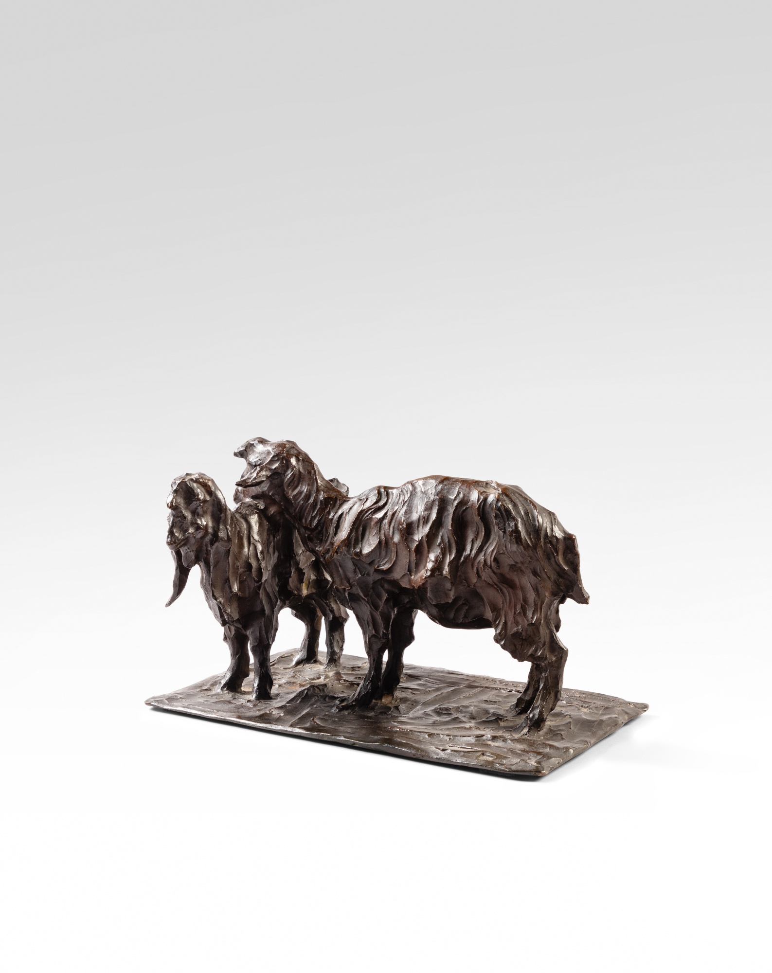 Rembrandt Bugatti — Deux chèvres sauvages