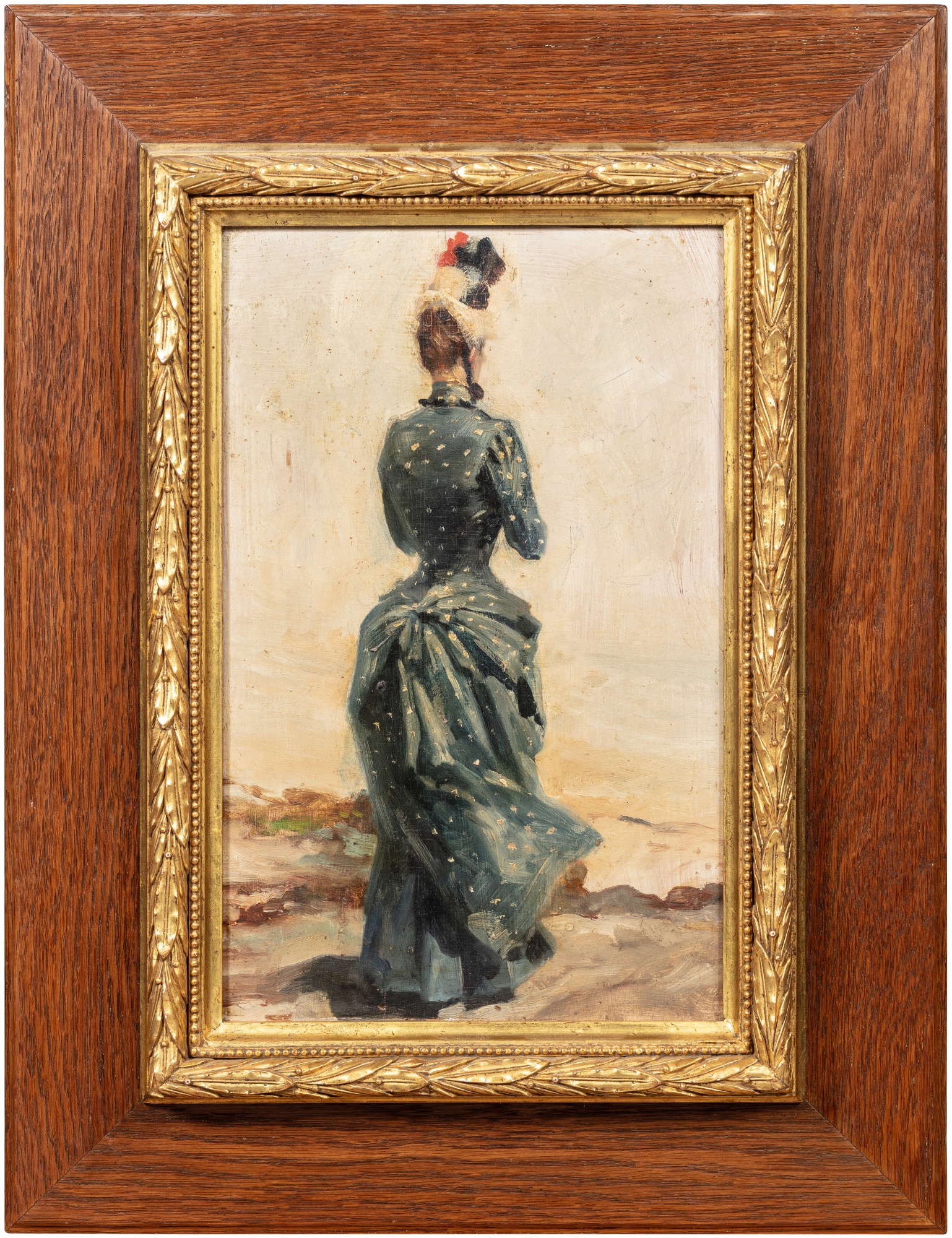 École fançaise du XIXe siècle — Femme de dos