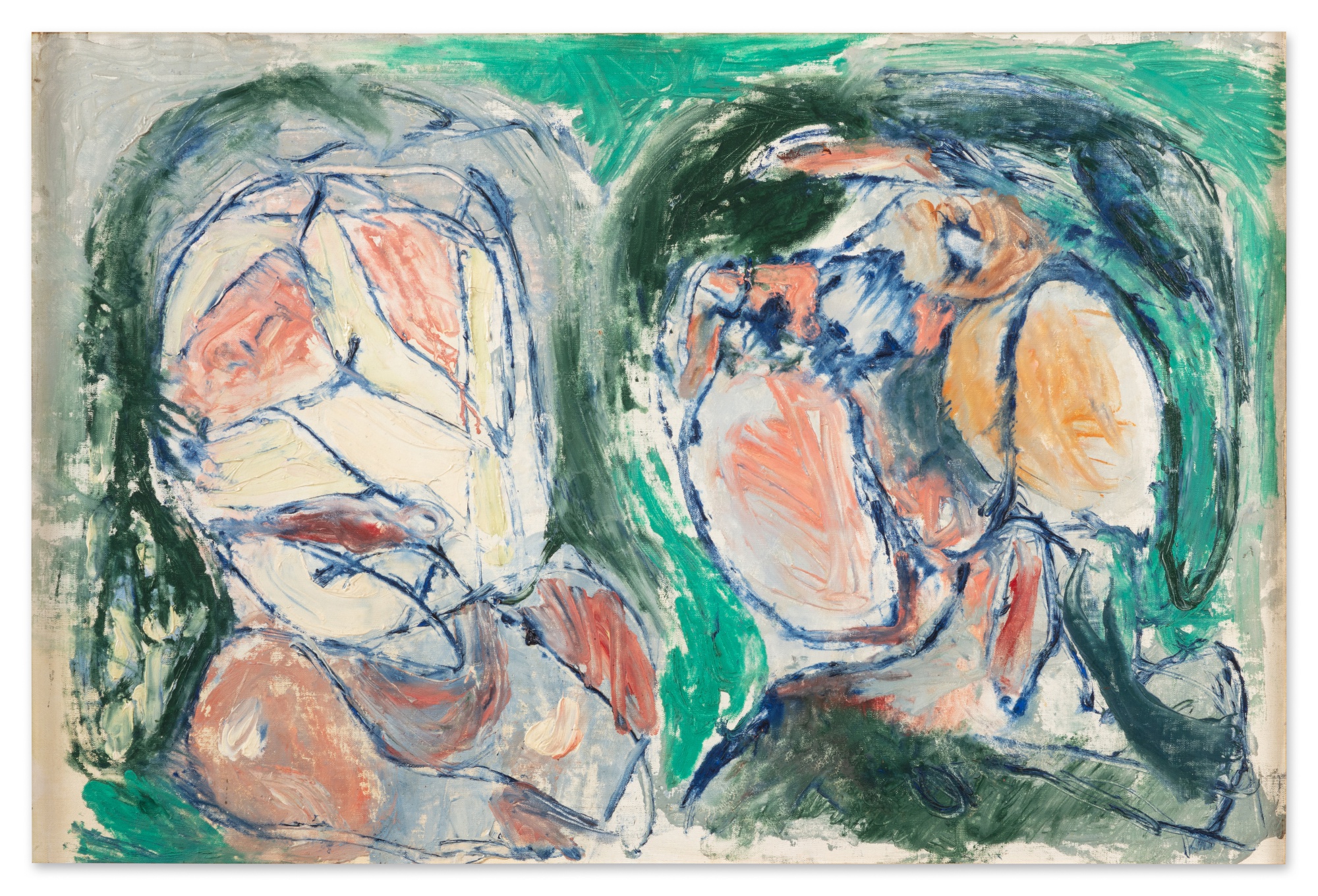 Pierre Alechinsky — Couple d'habitués