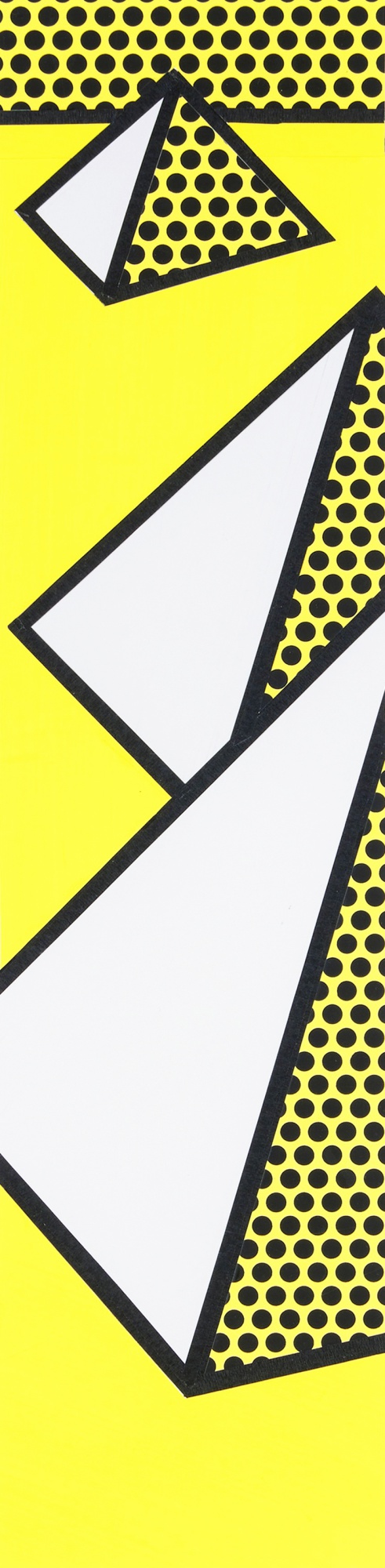 Roy Lichtenstein — The Great Pyramid Banner (Study)