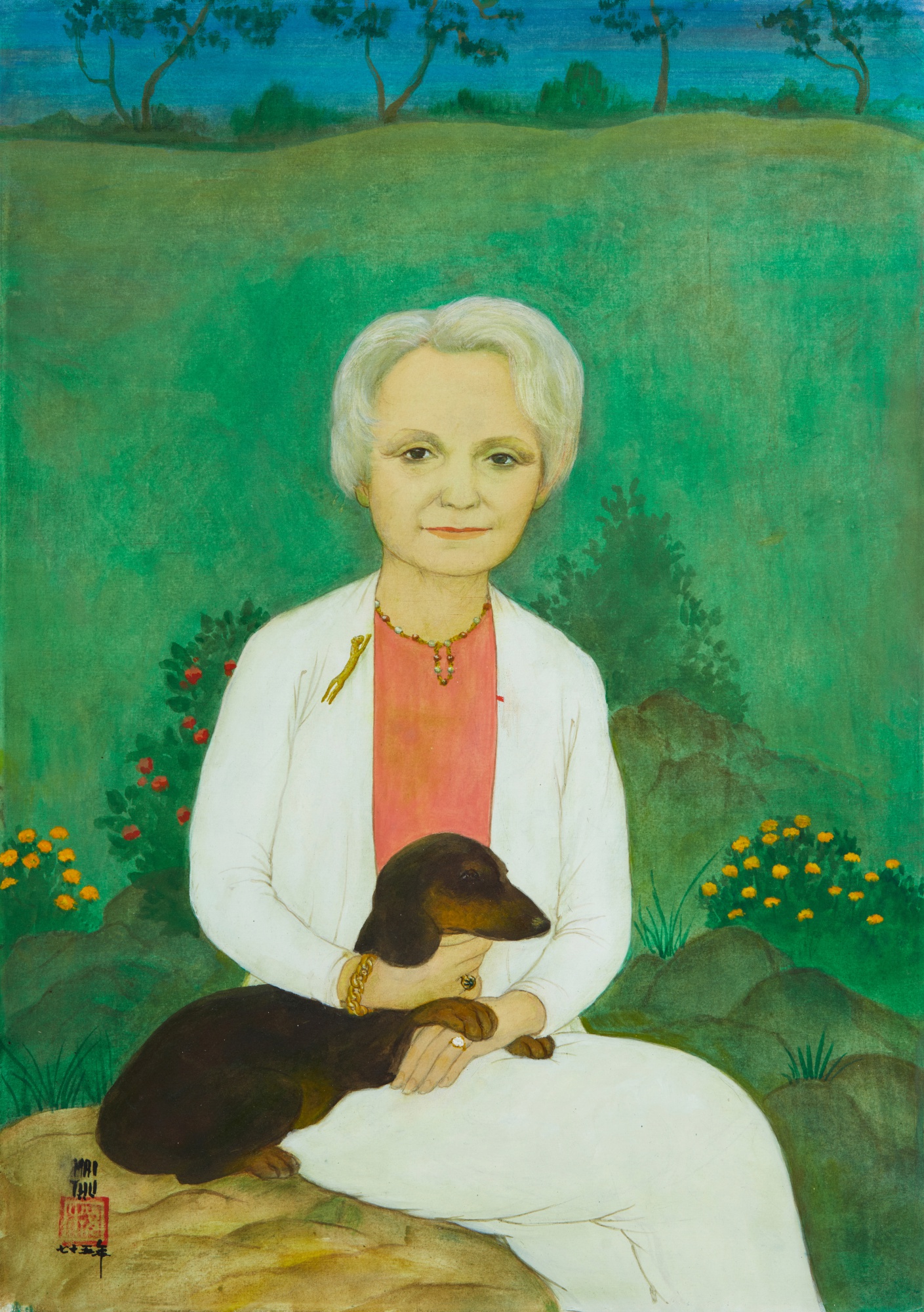 Mai Trung Thu — Portrait de Mme N. N夫人的畫像