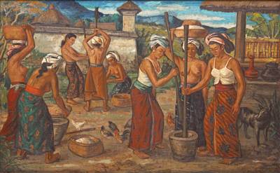 Pounding Rice 椿米