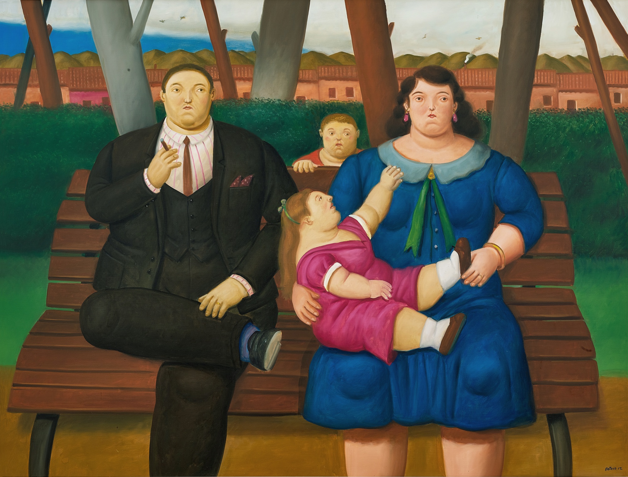 Fernando Botero — A Family  家族