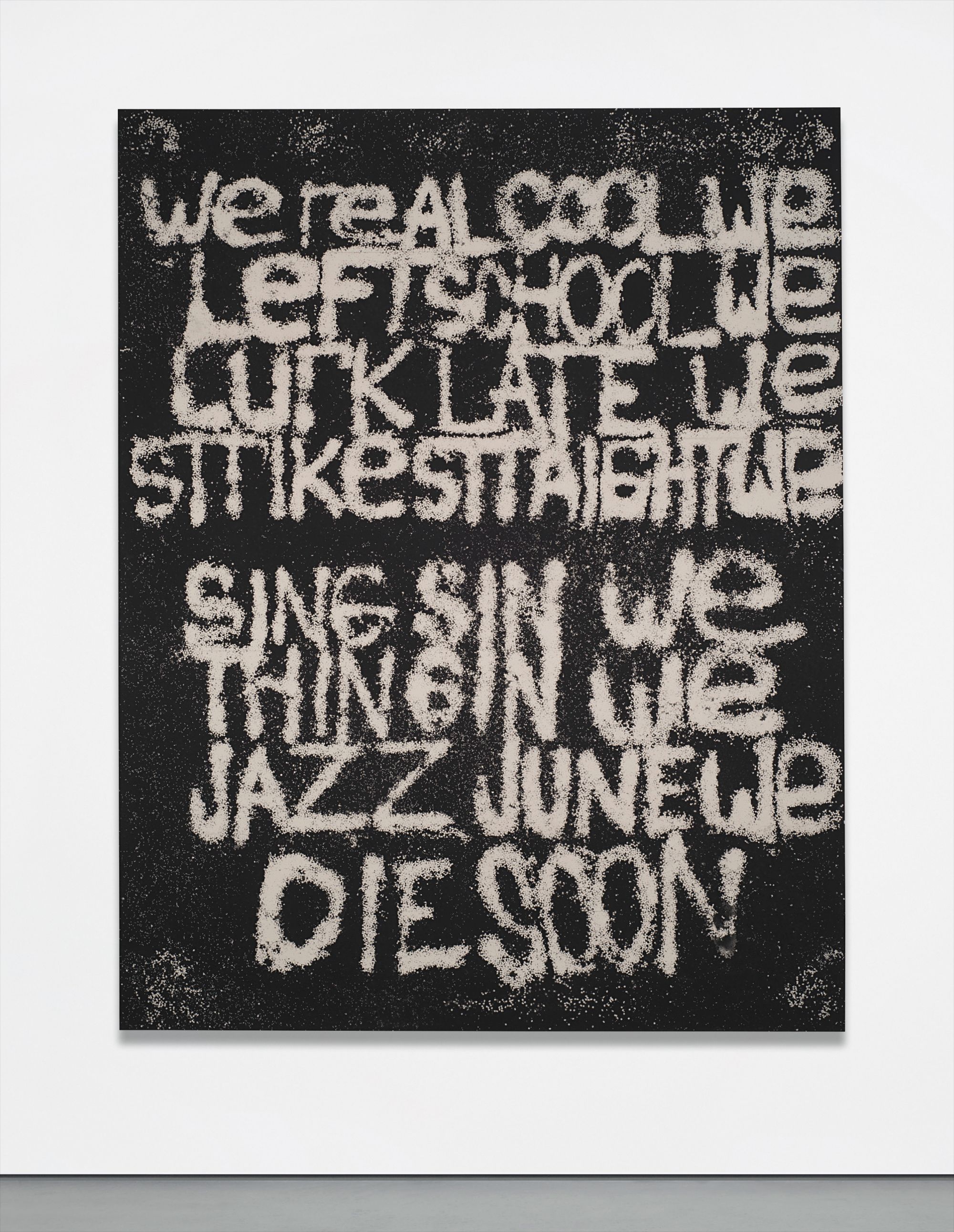 Rashid Johnson — We Real Cool