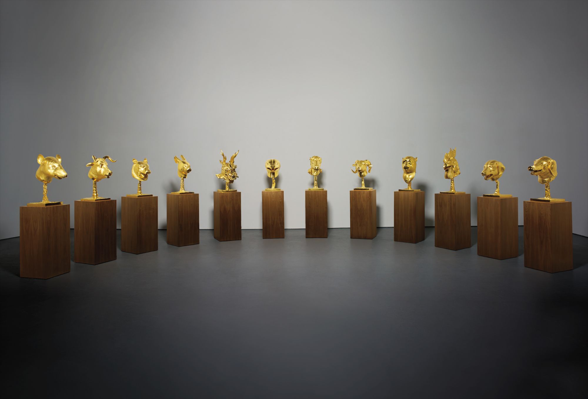Ai Weiwei — Circle of Animals/Zodiac Heads