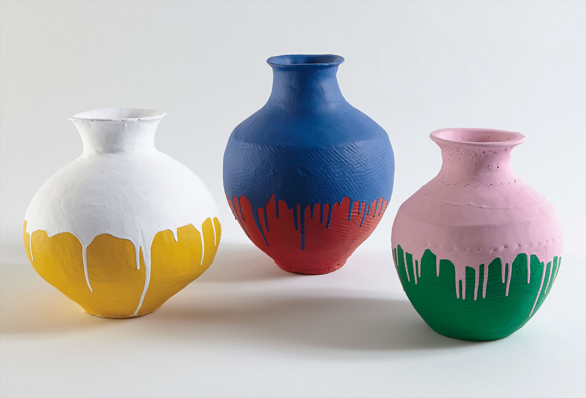 Ai Weiwei — Coloured vases (in 3 parts)