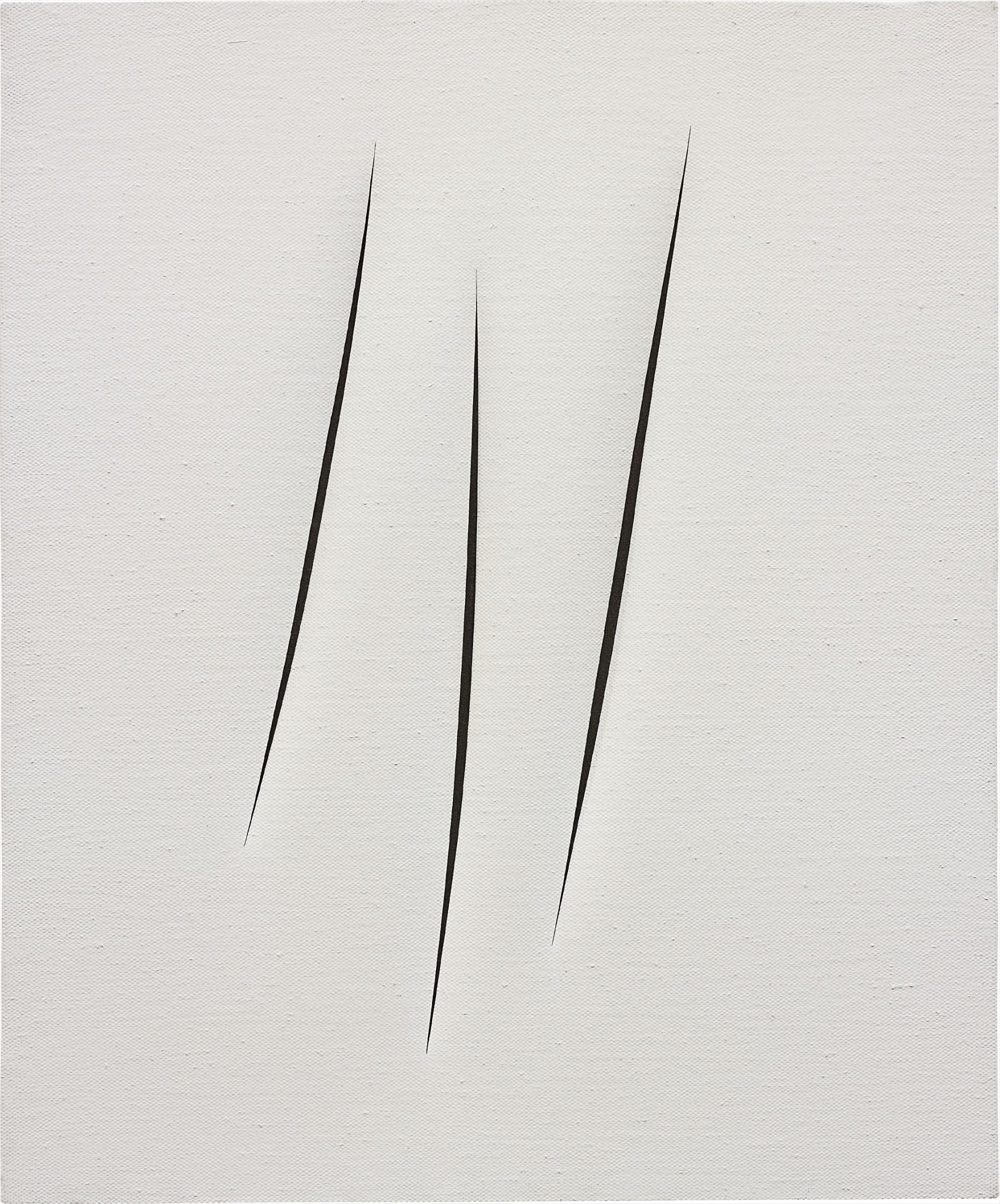 Lucio Fontana — Concetto Spaziale, Attese