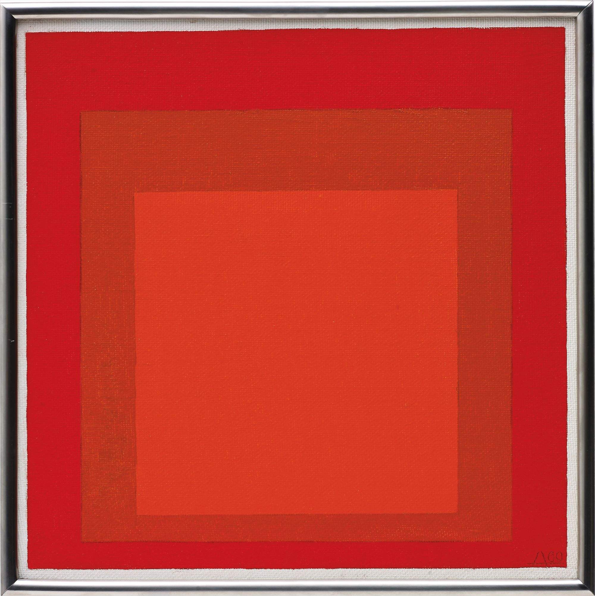 Josef Albers — Study for Homage to the Square: Wet and Dry