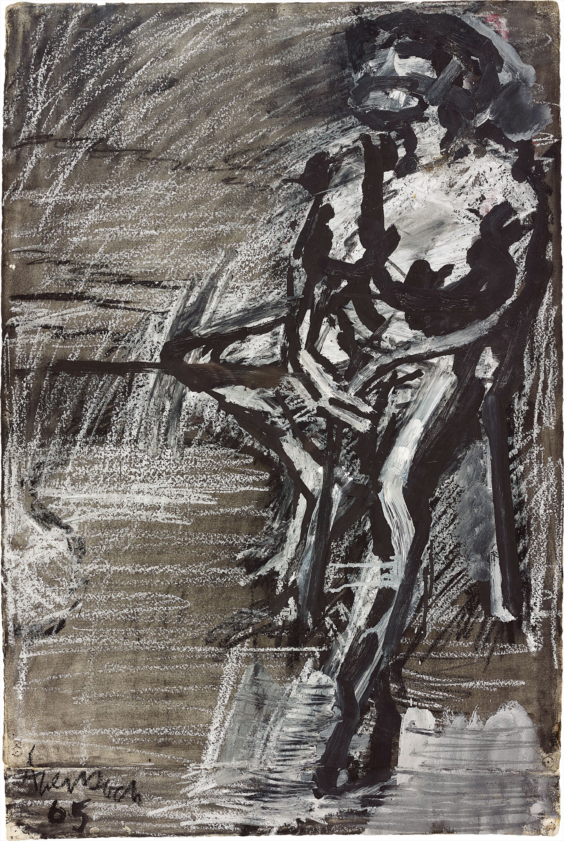 Frank Auerbach — Seated Figure I