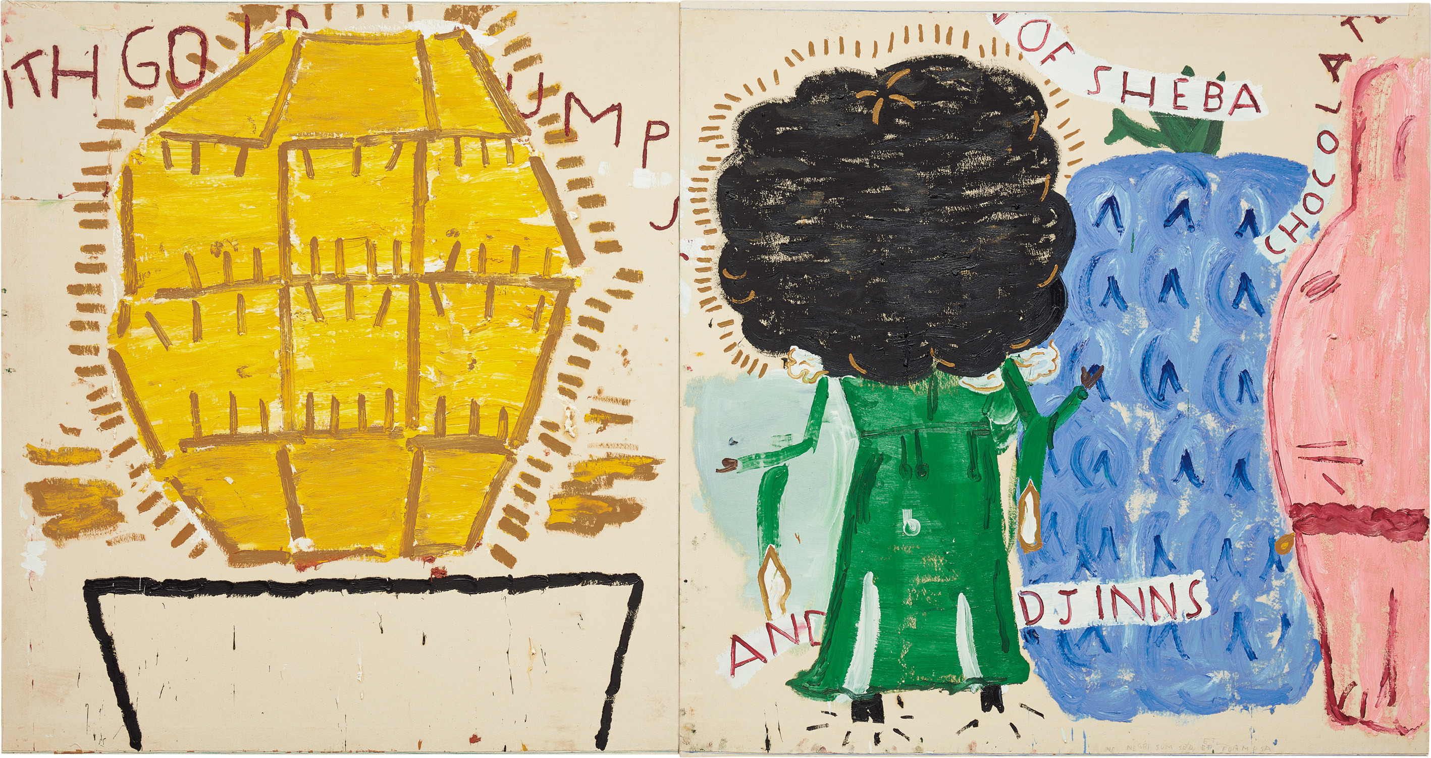 Queen of Sheba with Gold Lump