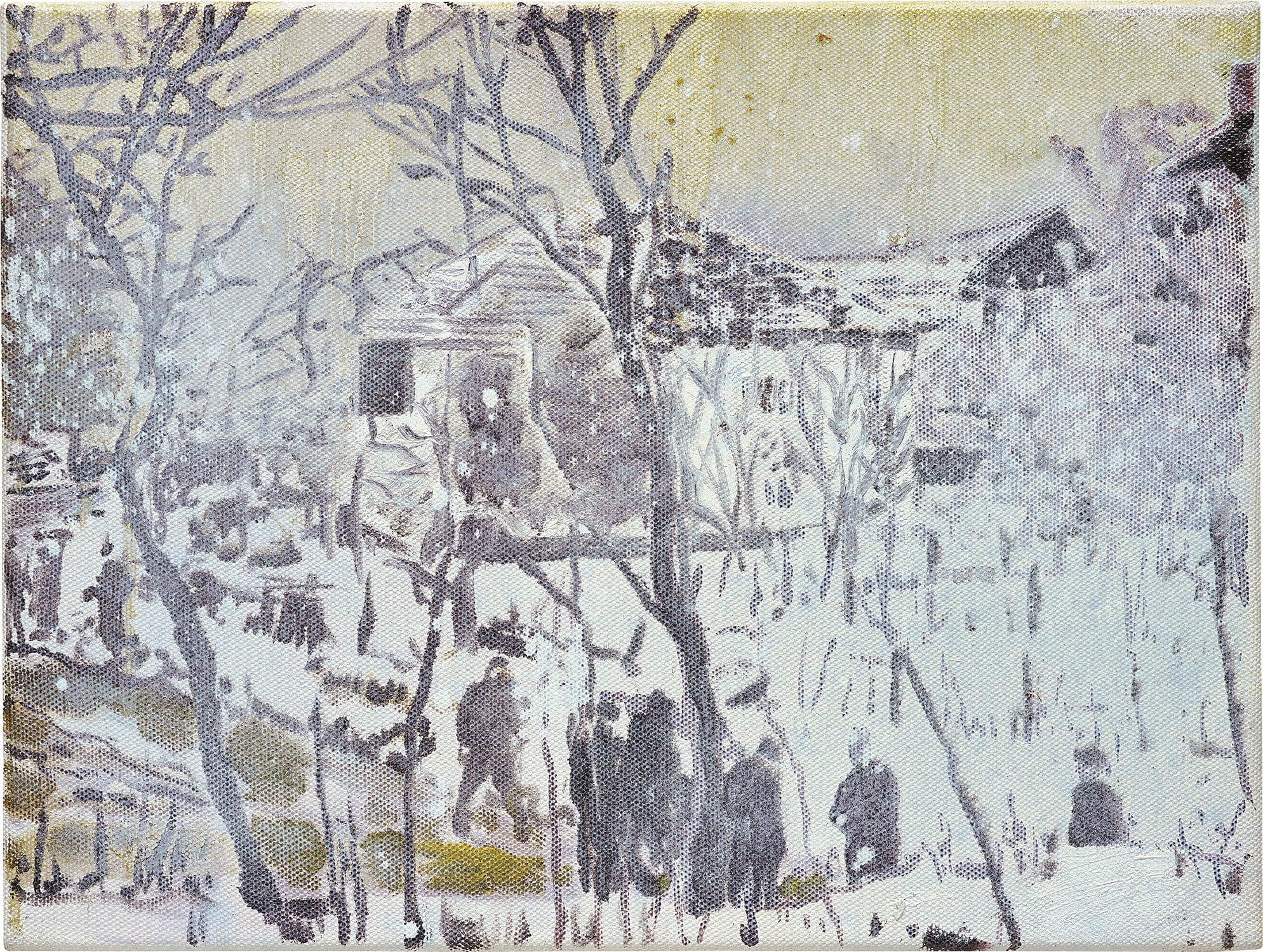 Peter Doig — Slushy Landscape (with figures)