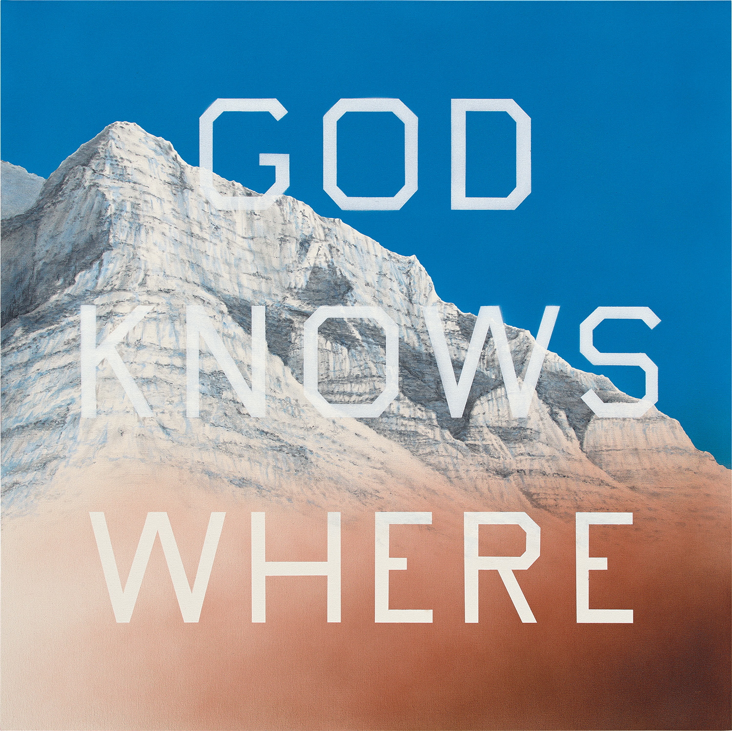 Ed Ruscha — God Knows Where
