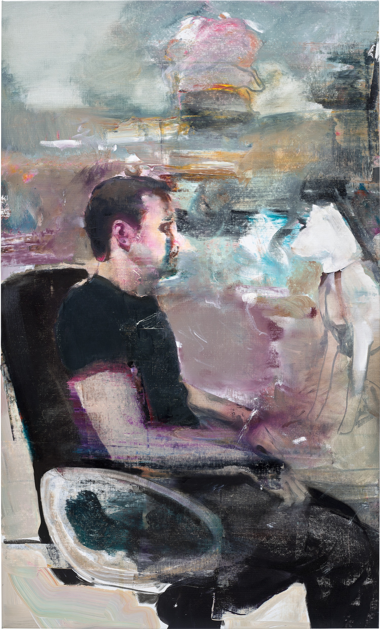 Adrian Ghenie — Self-Portrait as a Monkey