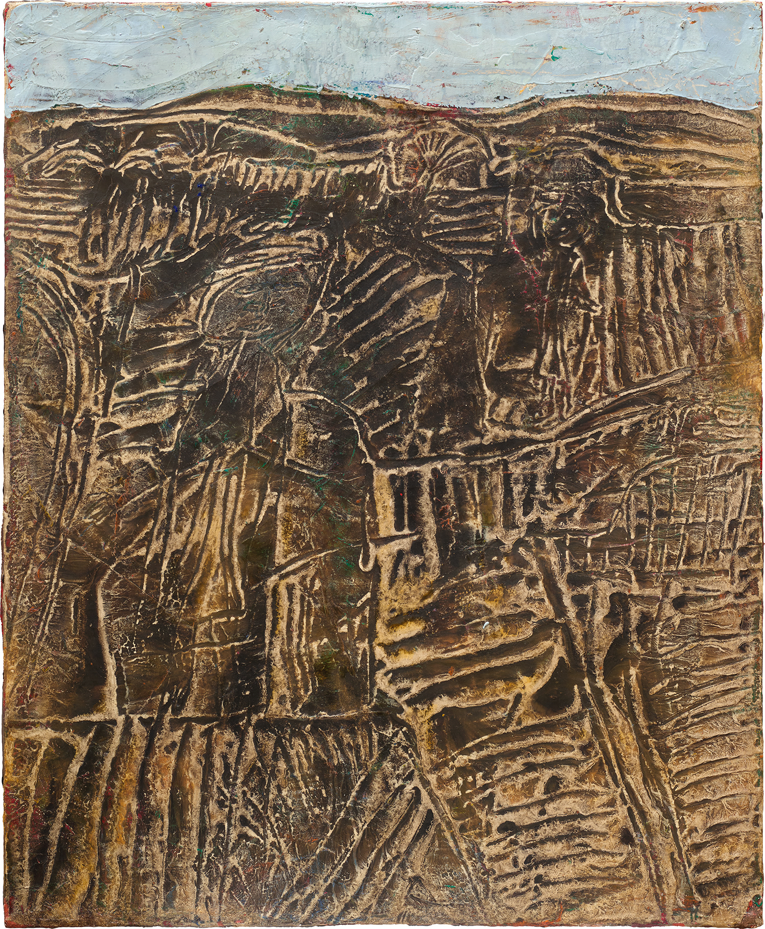 Jean Dubuffet — Arabe au désert