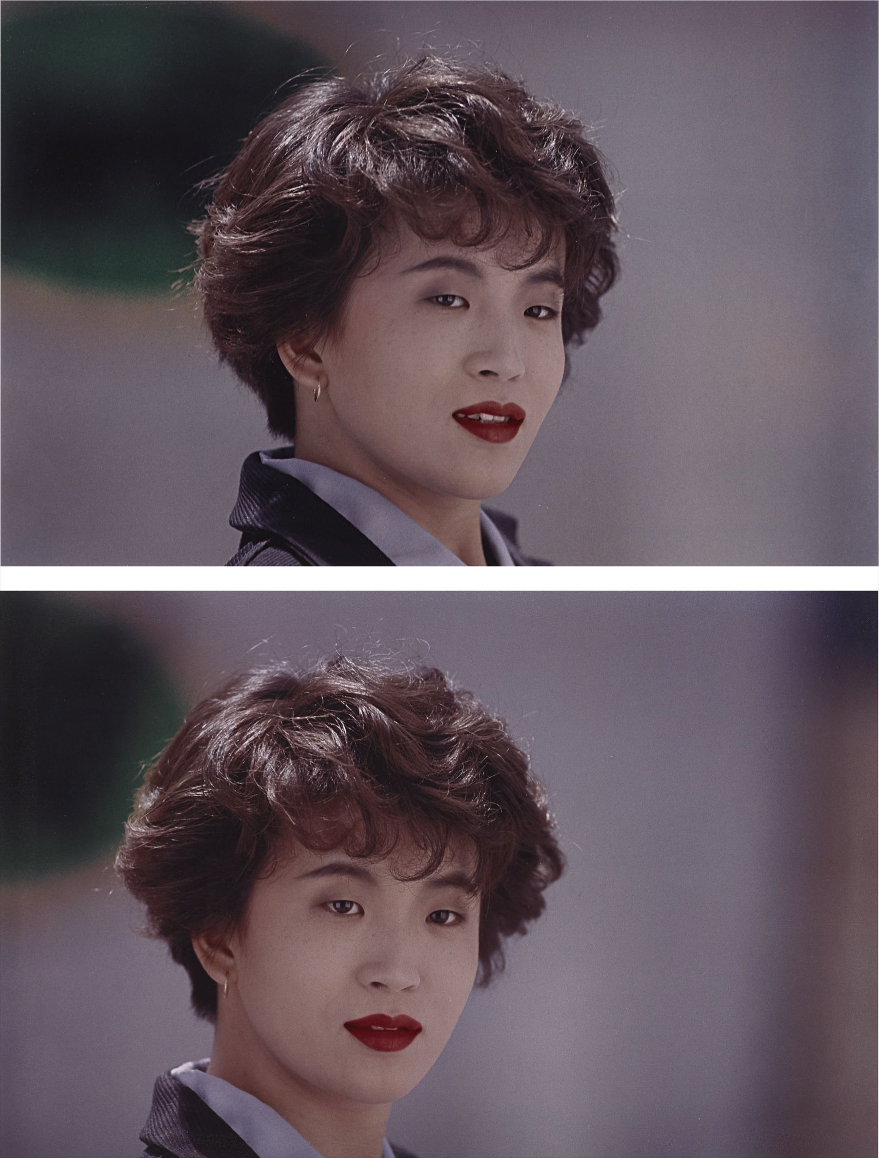 Christopher Williams — Two works: (i) Tokuyo Yamada, Hair Designer, Shinbiyo Shuppan Co., Ltd, Minami-Aoyama, Tokyo, April 14 (A); (ii) Tokuyo Yamada, Hair Designer, Shinbiyo Shuppan Co., Ltd, Minami-Aoyama, Tokyo, April 14 (B)