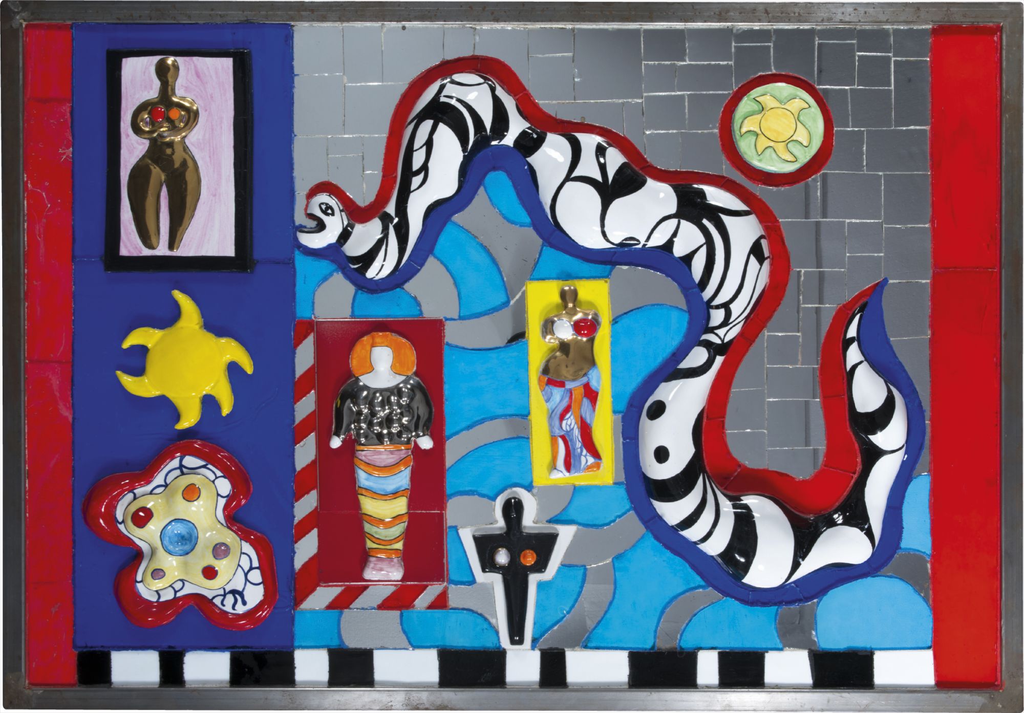 Niki de Saint Phalle — Serpent et déesses