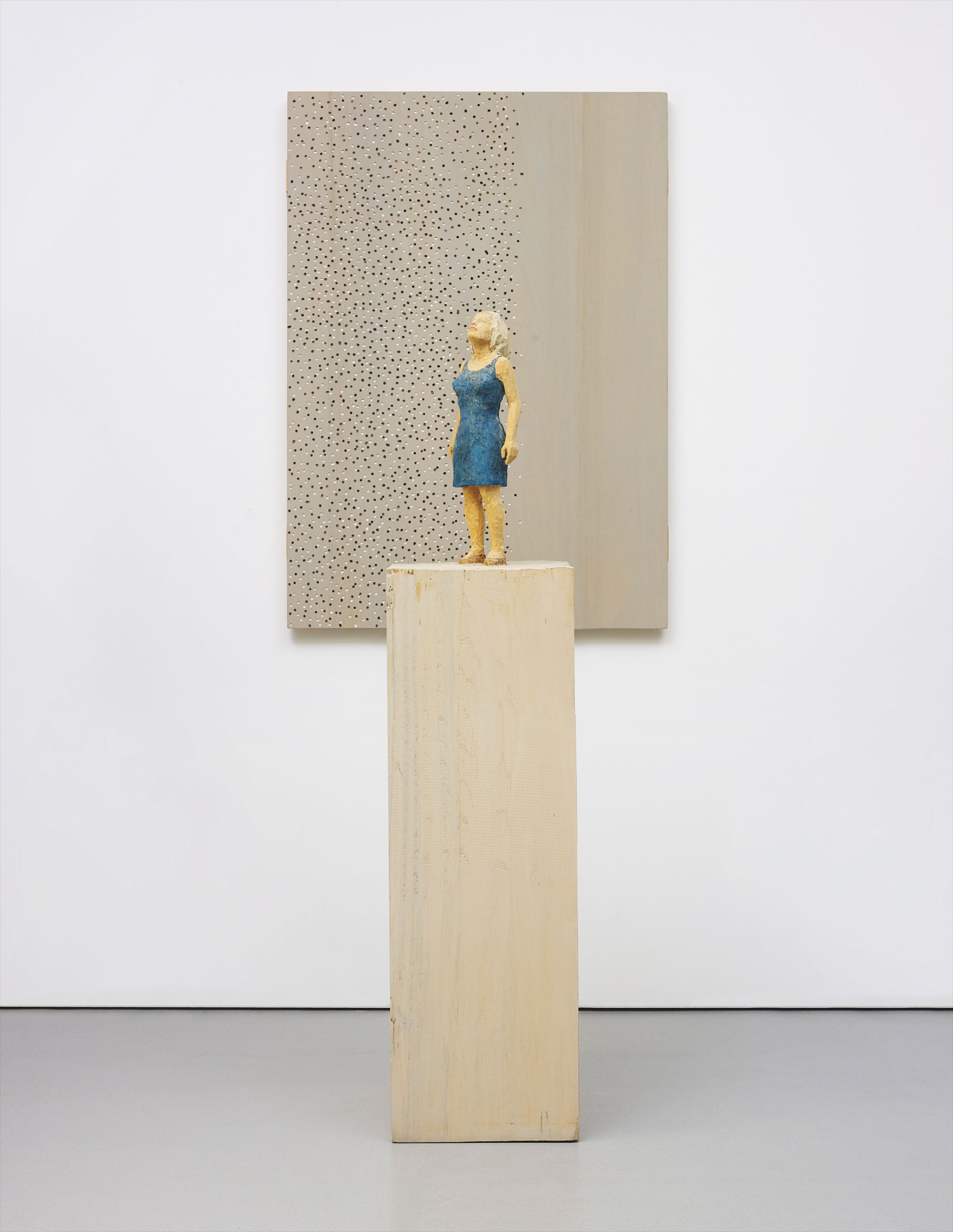 Wawa wood, paint, in two parts