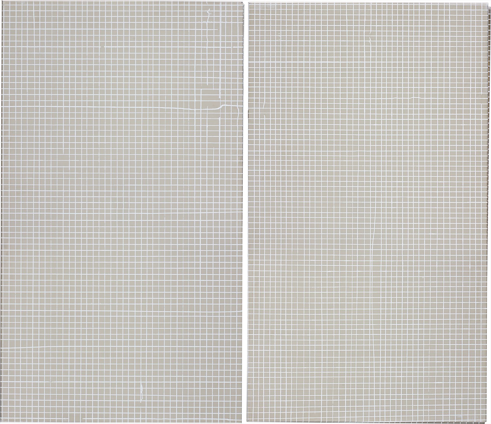 Dean Levin — White Lines (Diptych)