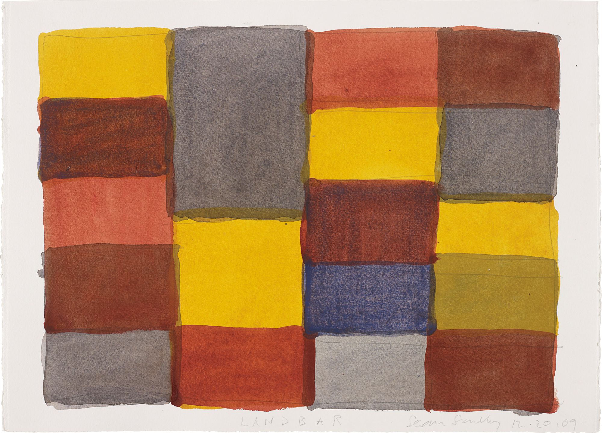 Sean Scully — Landbar 12.20.09