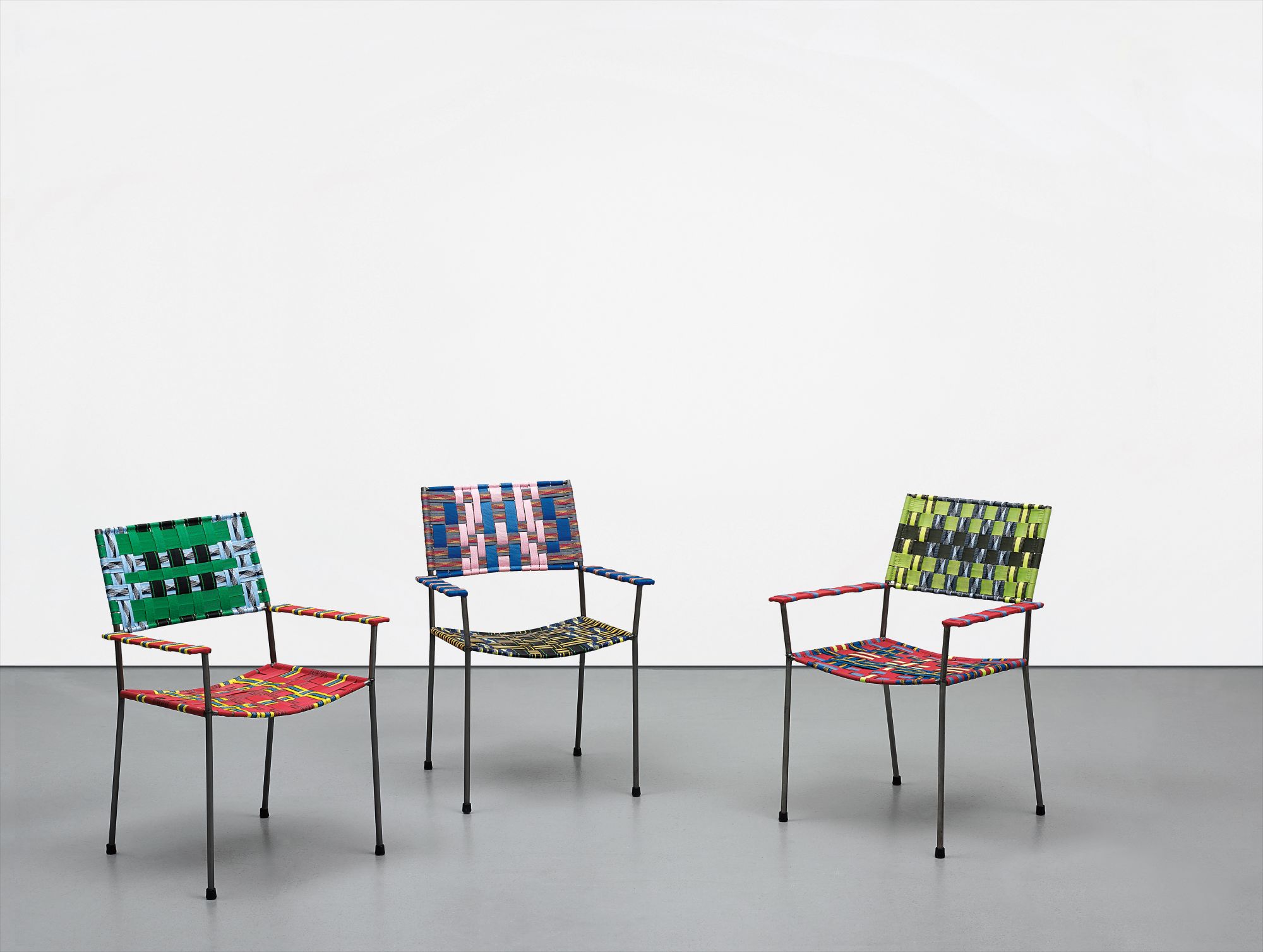 Franz West — Three works: Ohnkel Stuhl (Uncle Chair)