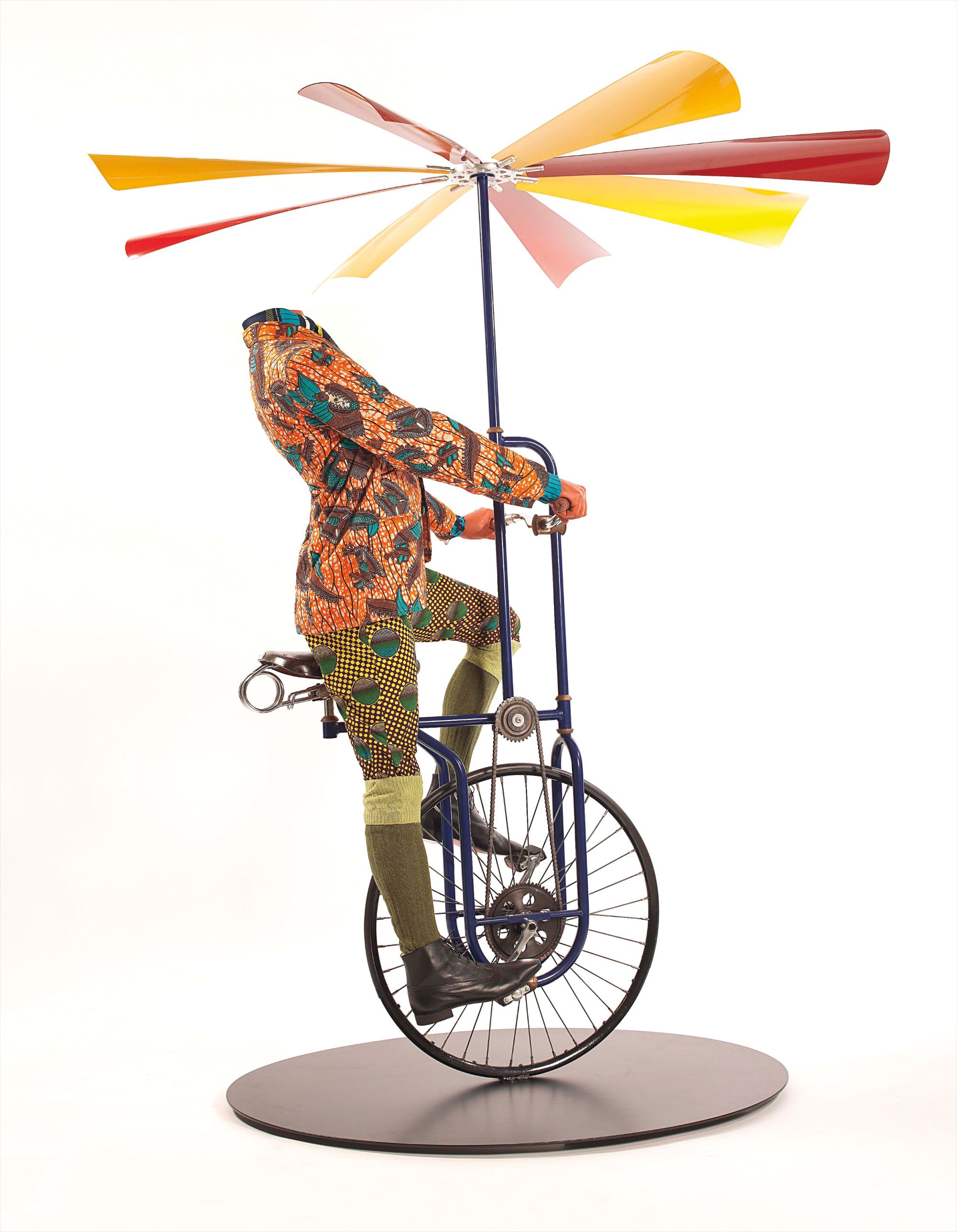 Man on Flying Machine