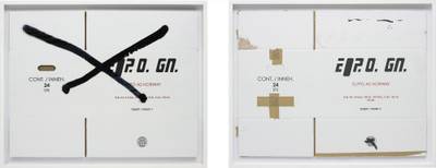 Two Works: (i) Flat Box 9; (ii) Flat Box 2