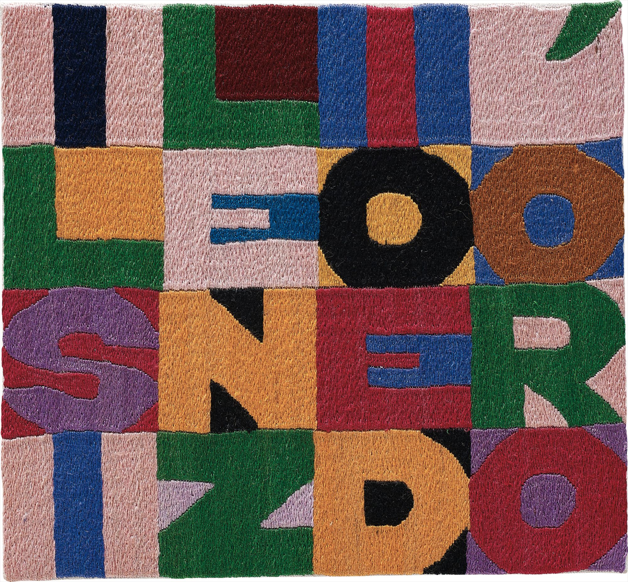 Alighiero Boetti — Il silenzio é d’oro
