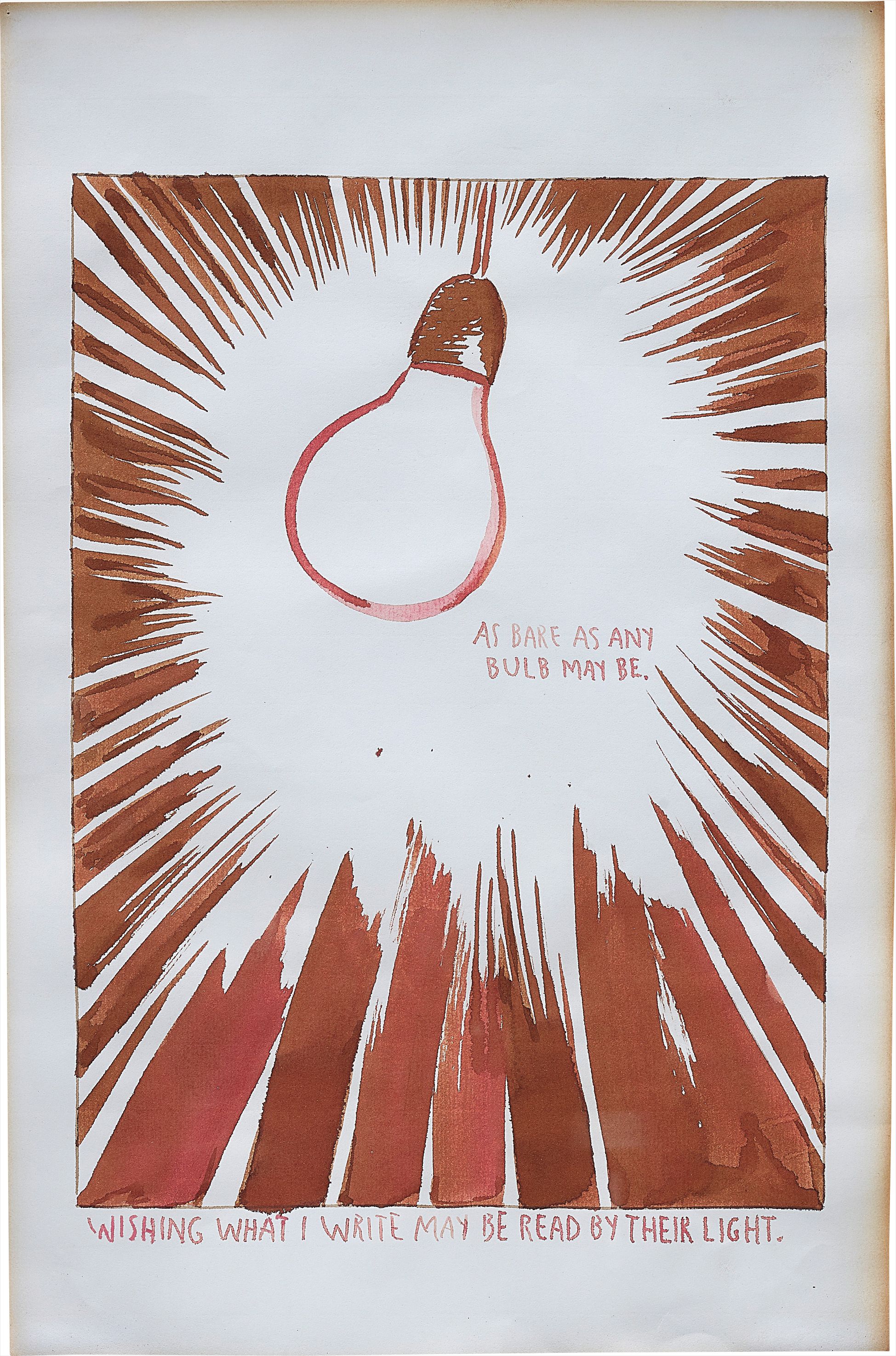 Raymond Pettibon — Bulb