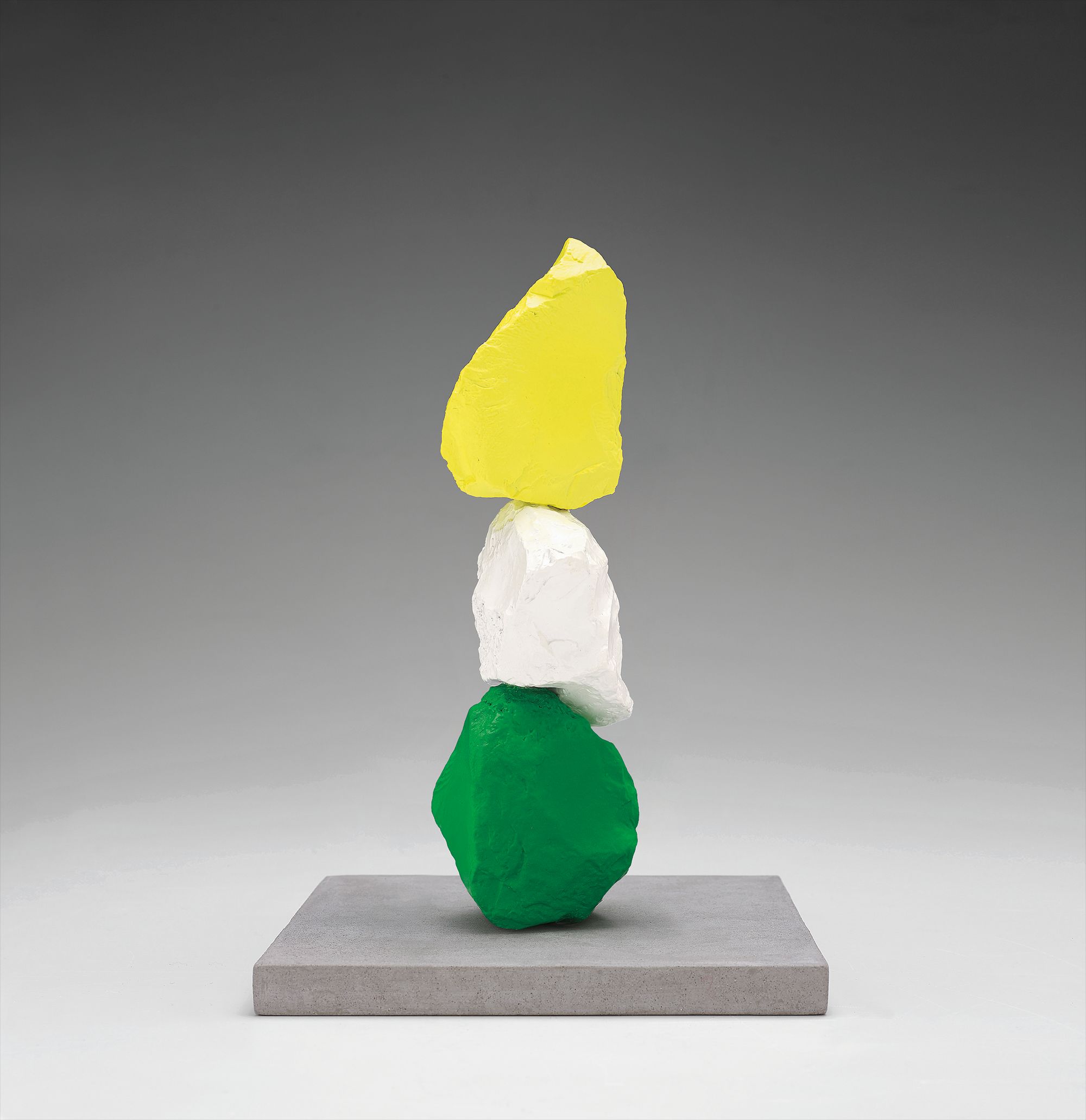 Ugo Rondinone — Green White Yellow Mountain