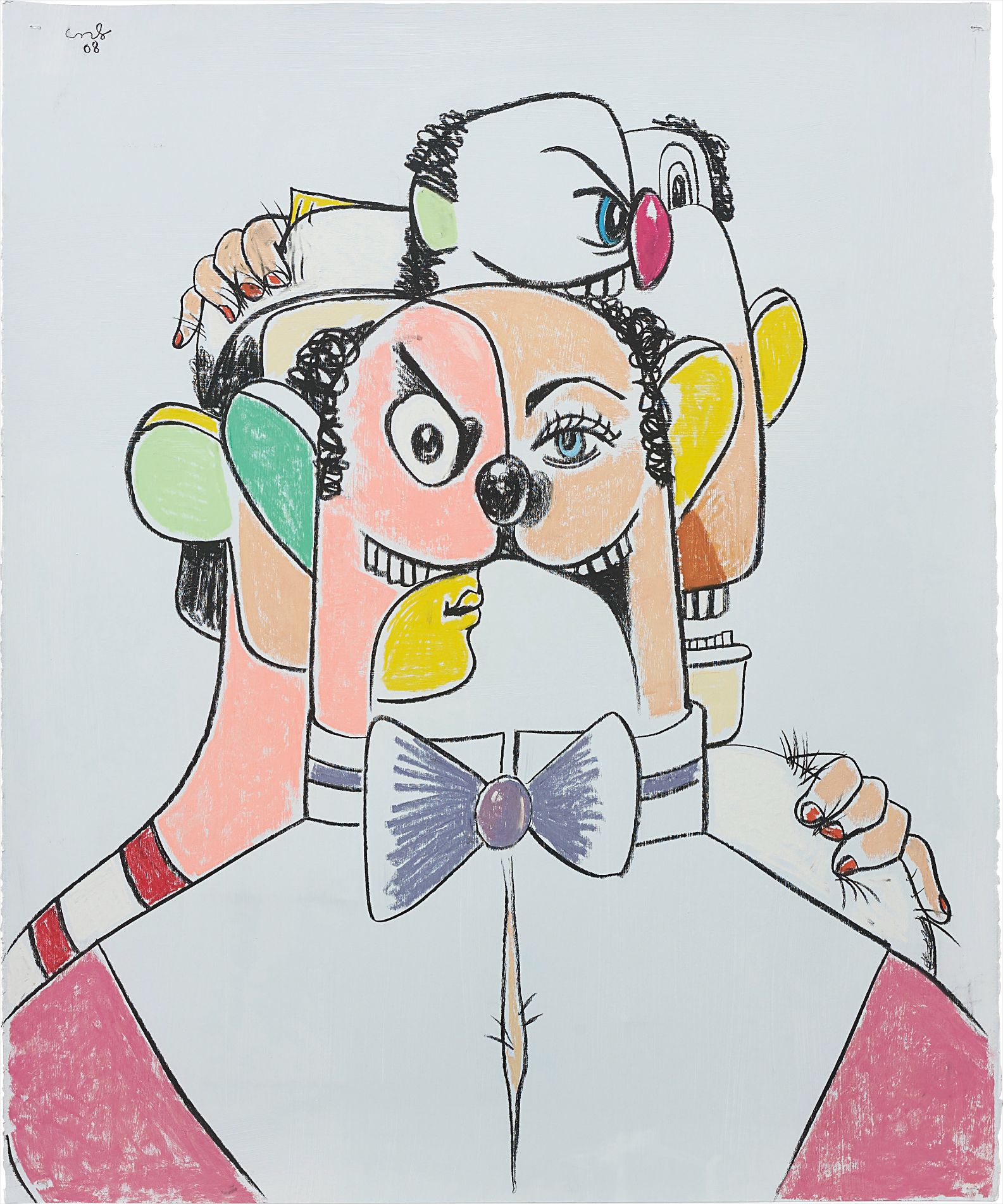 George Condo — The Colorful Tailor