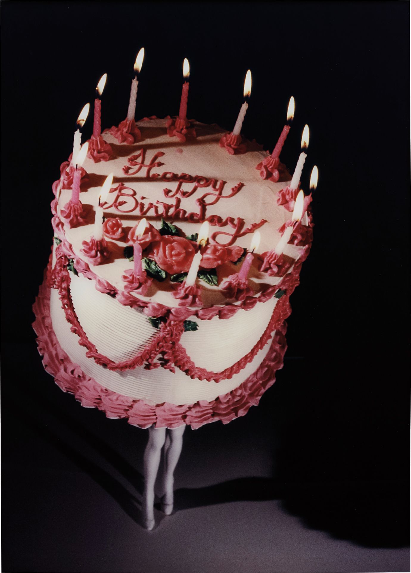 Laurie Simmons — Walking Cake II (Colour)