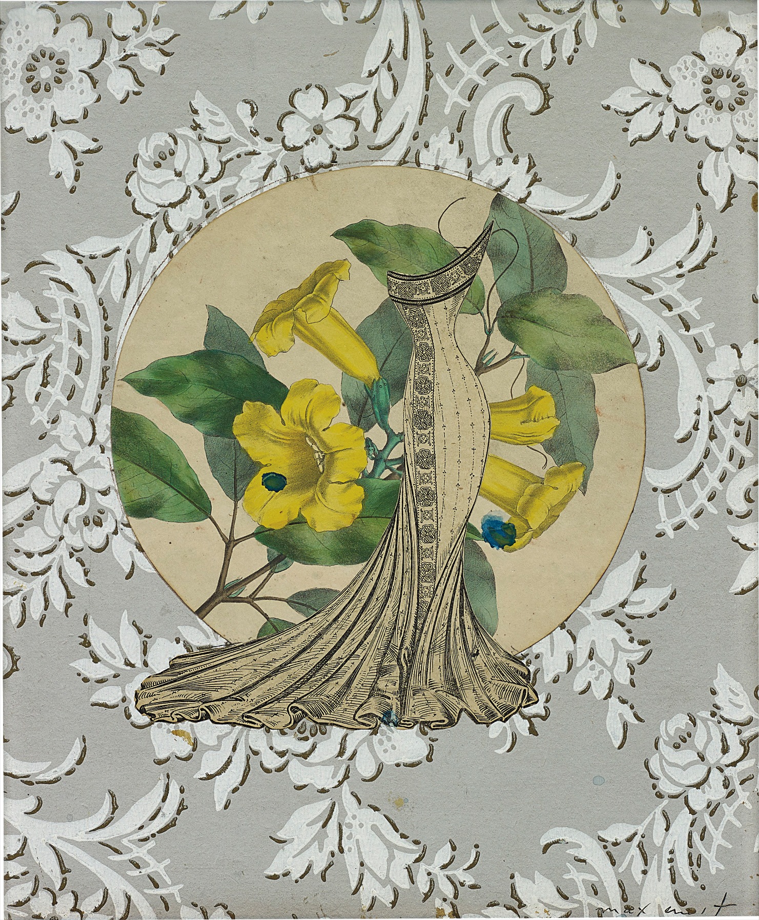 Max Ernst — Portrait de ma mère - souvenir de jeunesse (Portrait of my mother - remembrance of youth)