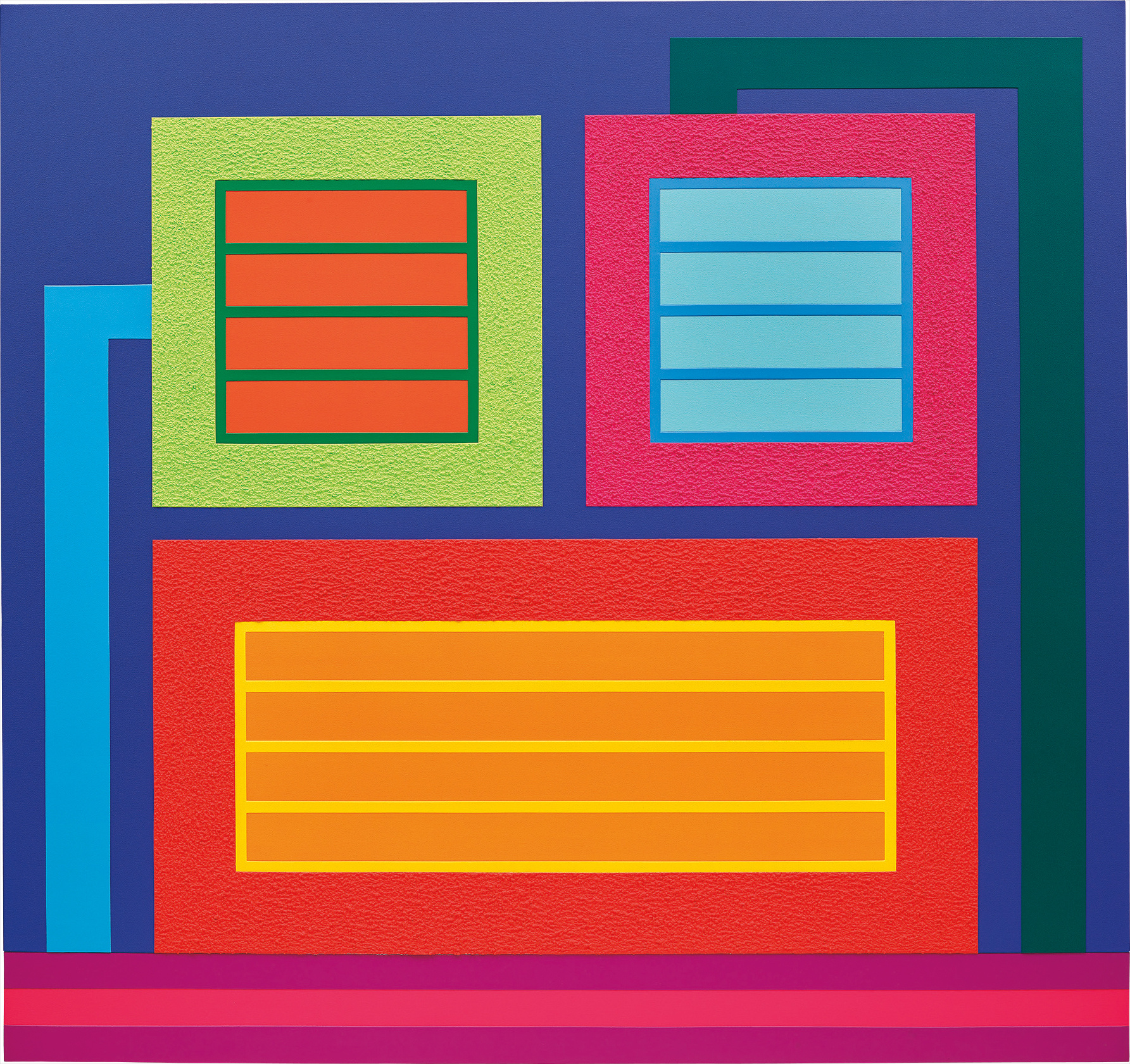 Peter Halley — Here and There