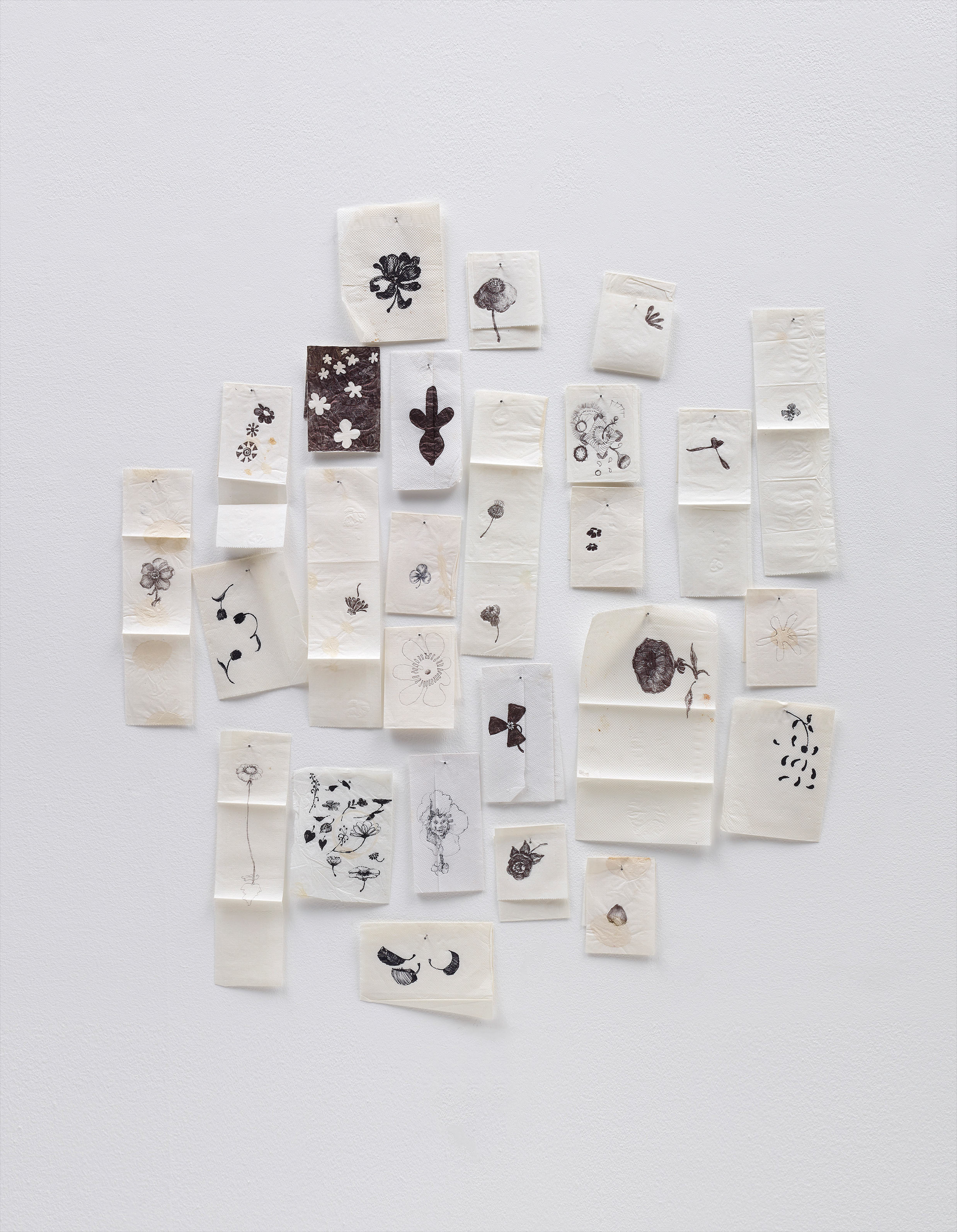 Jim Hodges — A Diary of Flowers – Just Black