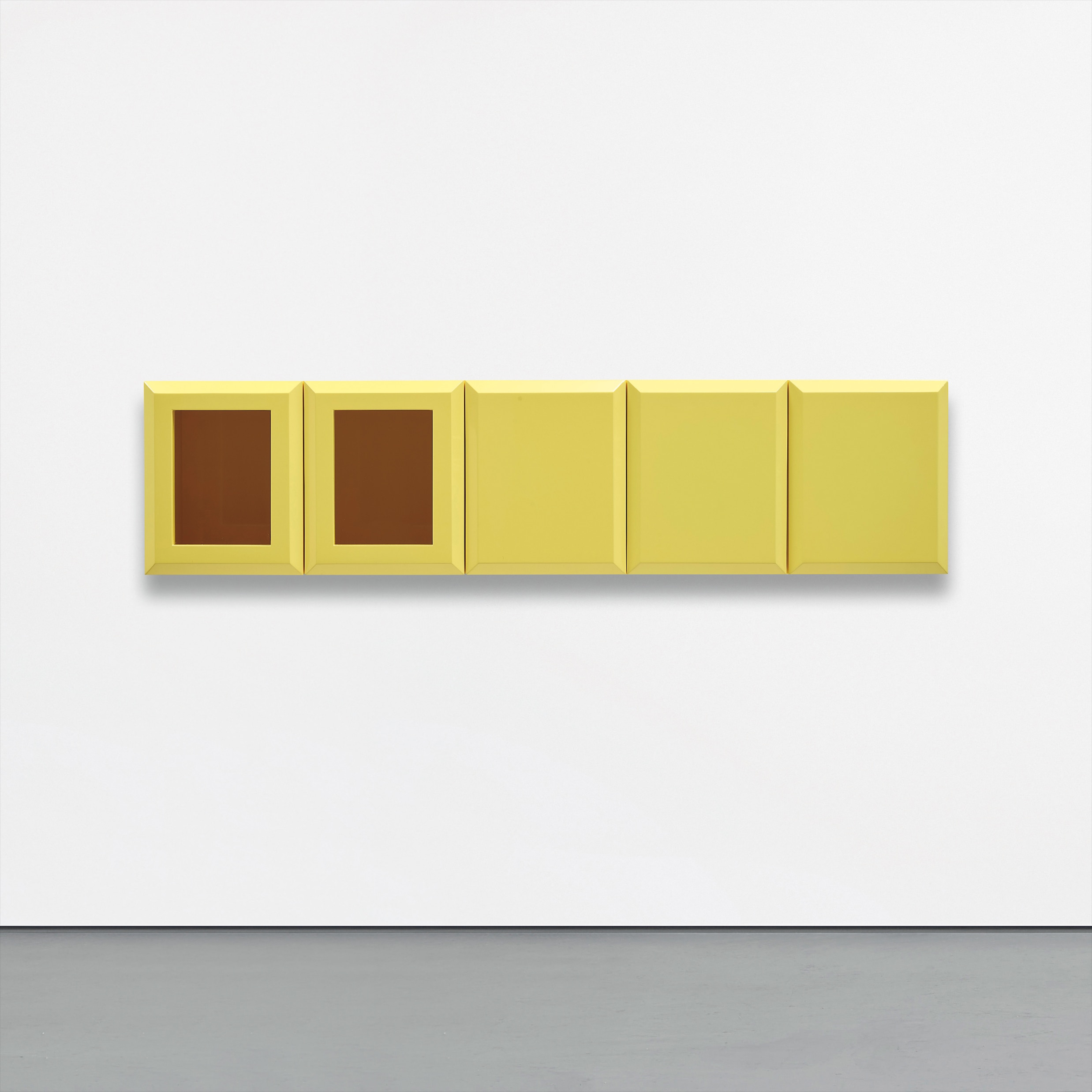 Elad Lassry — MDF, tempered glass and paint