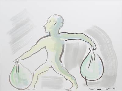 Leaking Trash Bag from the series Minor Concerns