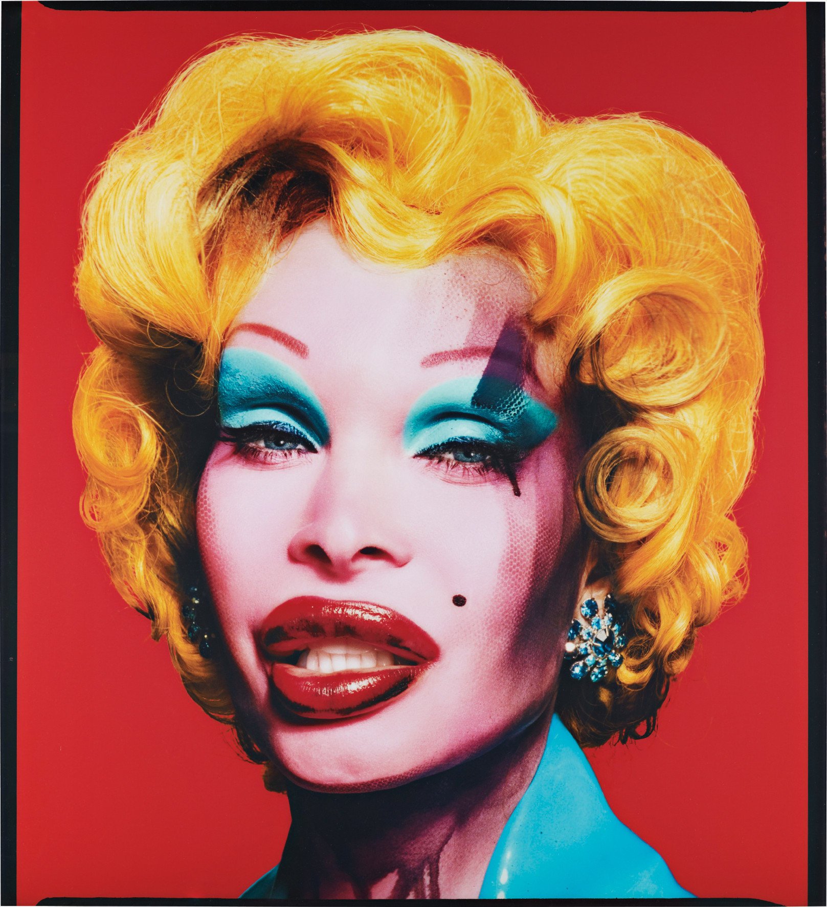 David LaChapelle — Amanda as Marilyn (Red)