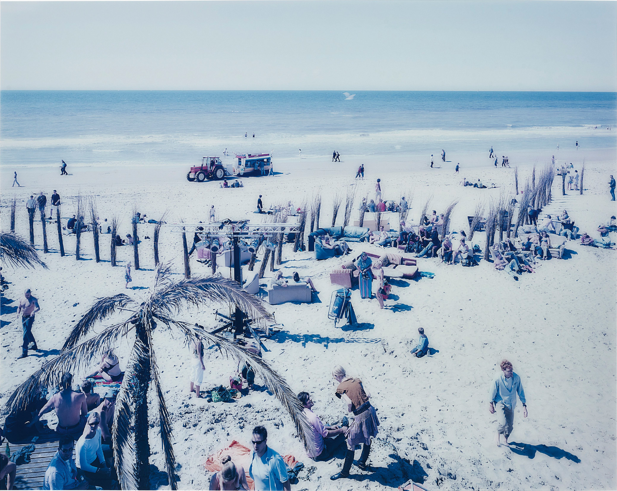 Massimo Vitali — Spiagge Olandesi "Bloemendaal"