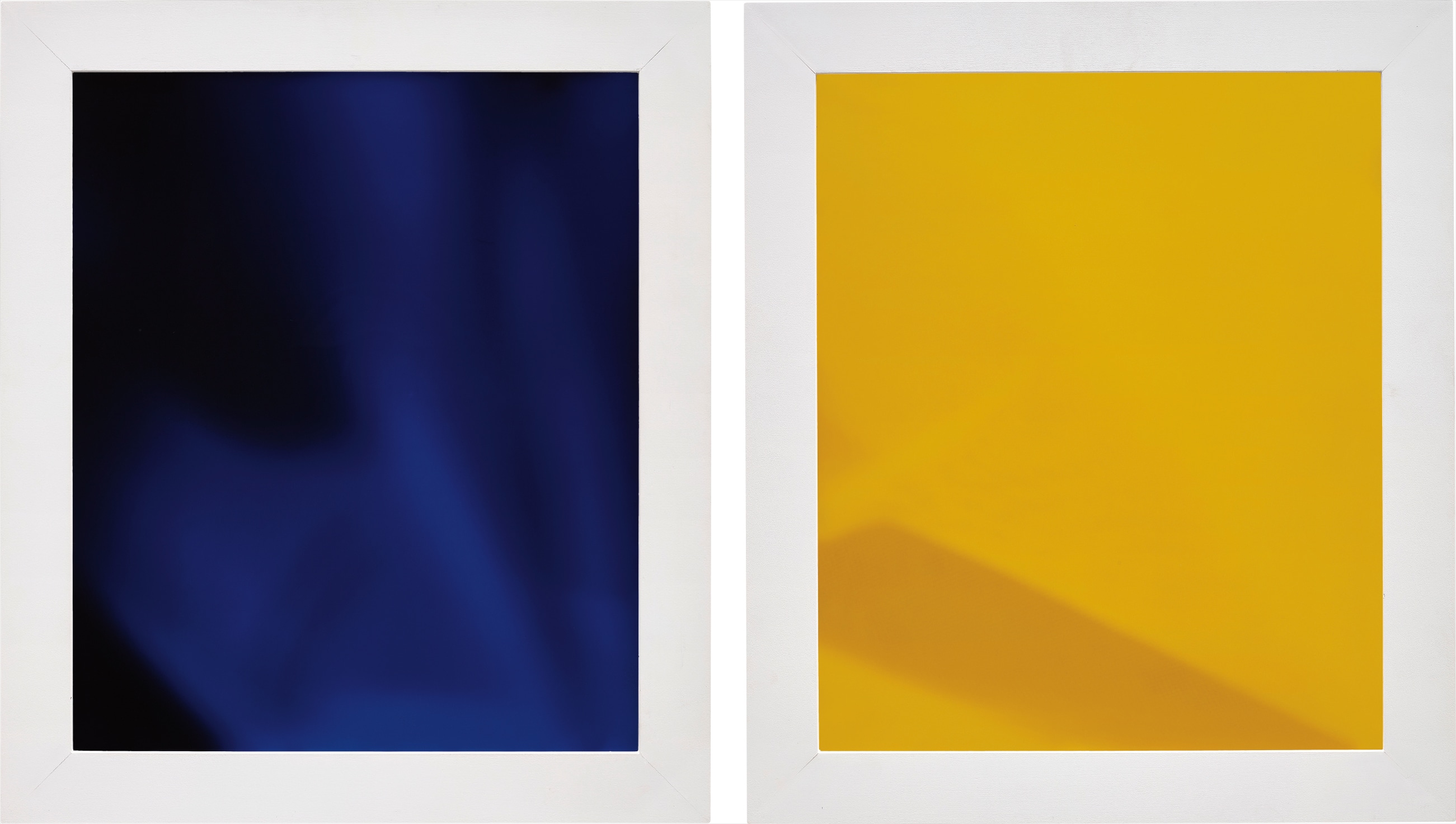 James Welling — Two works: (i) Dégradé INDV; (ii) Dégradé ICYV