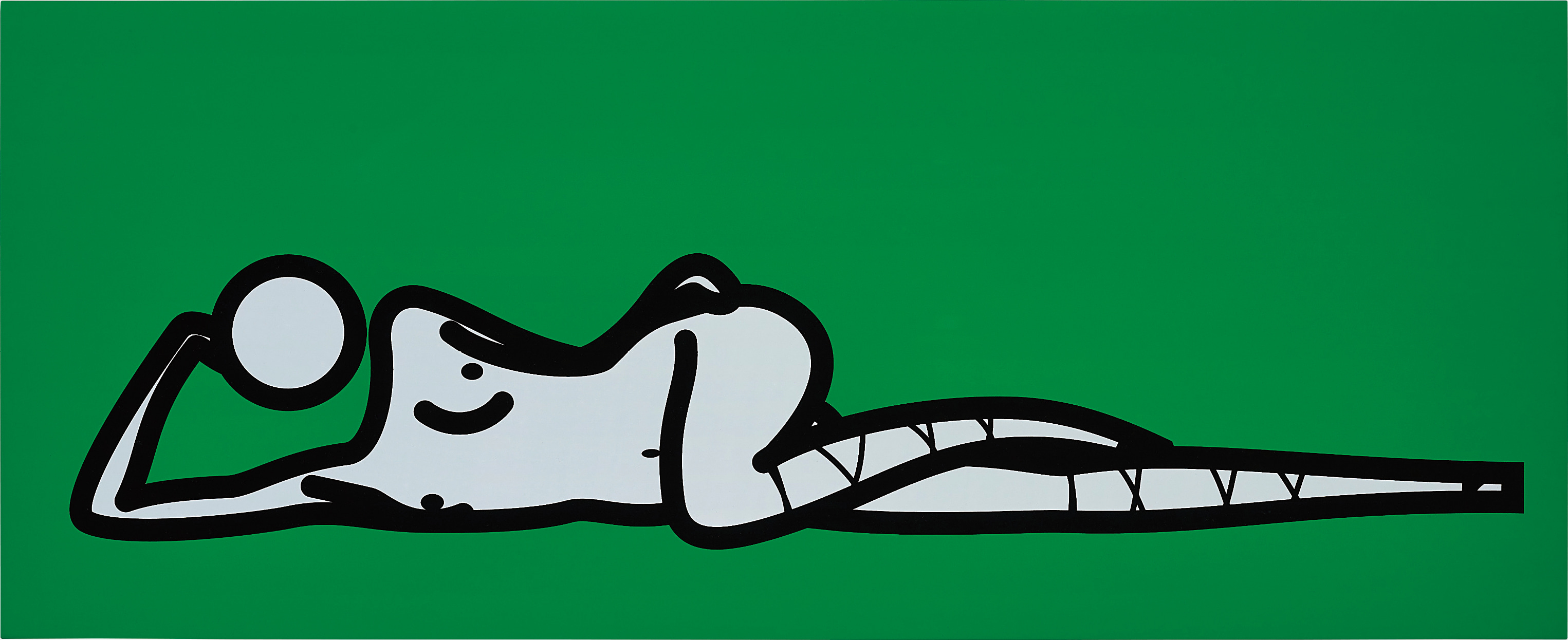 Julian Opie — This is Shahnoza horizontal. 06.